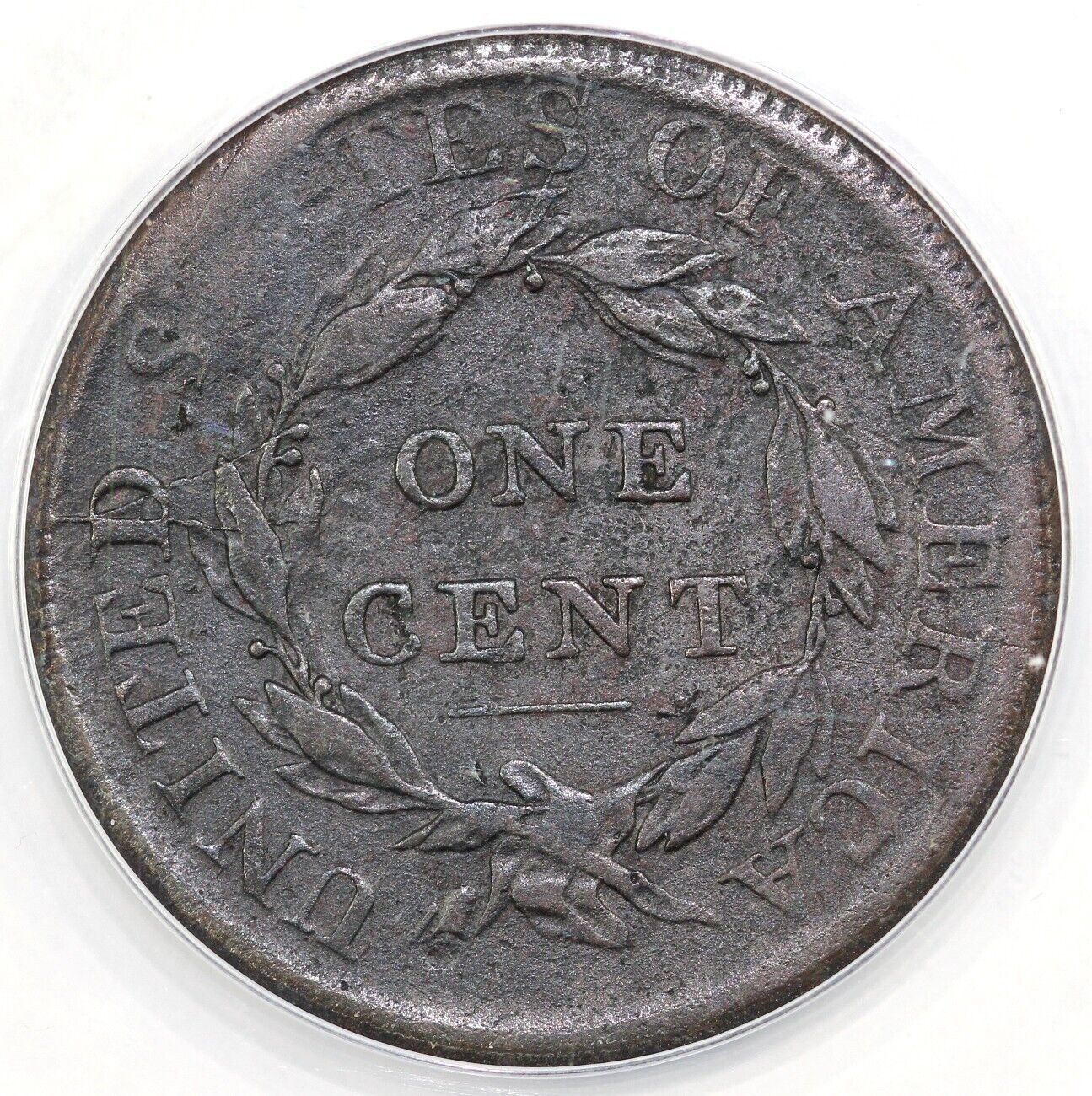 1808 1c S-277 12 Stars Classic Head Large Cent ANACS VG 10 Details Corroded