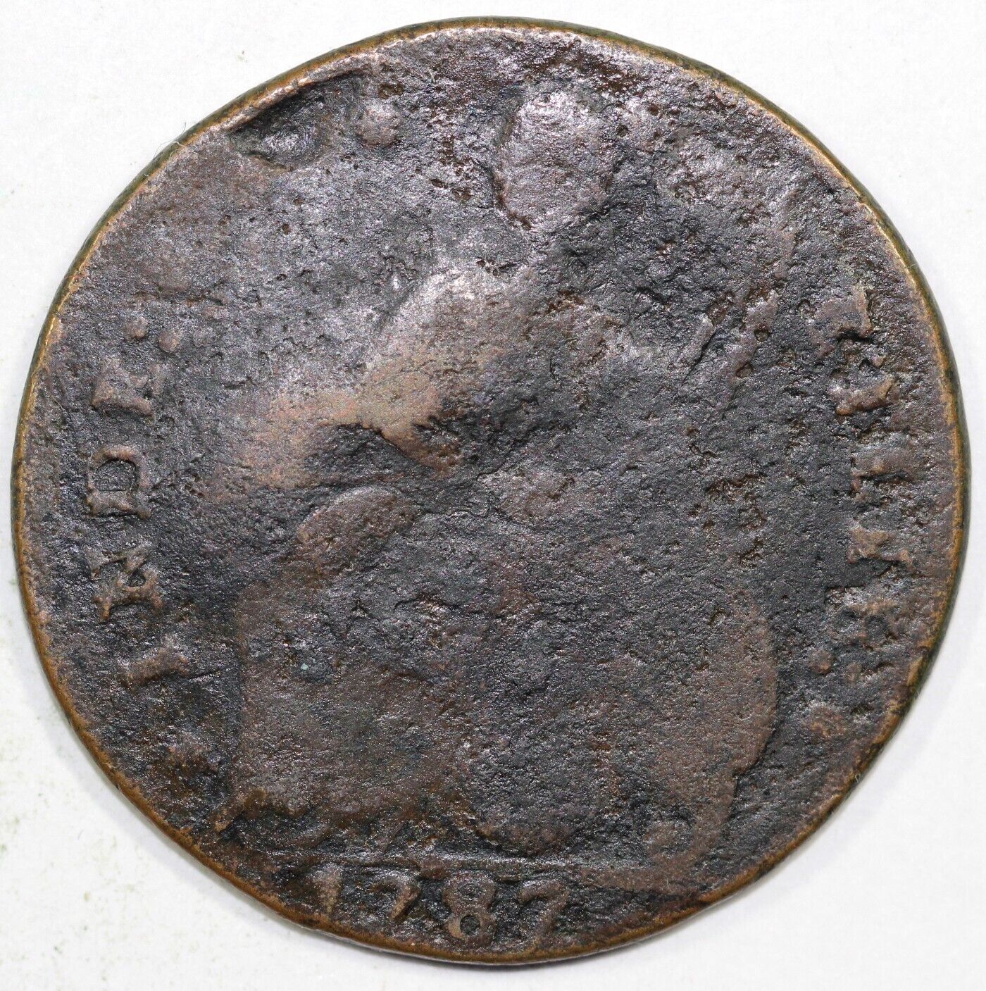 1787 Connecticut Colonial Copper Coin