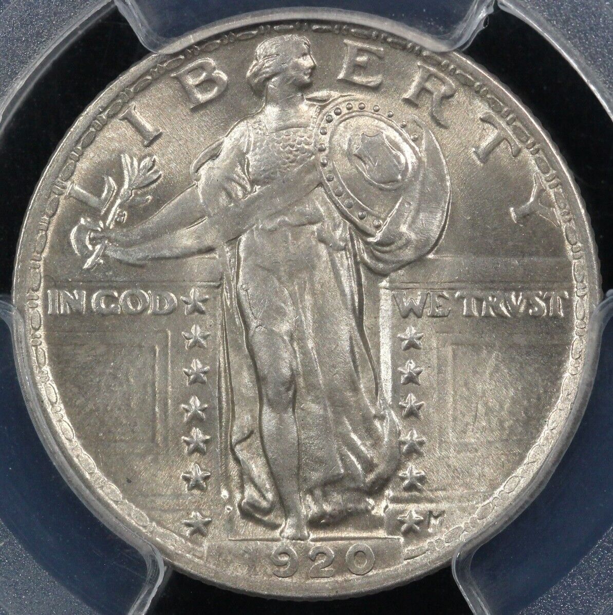 1920 25c Standing Liberty Quarter PCGS MS 65