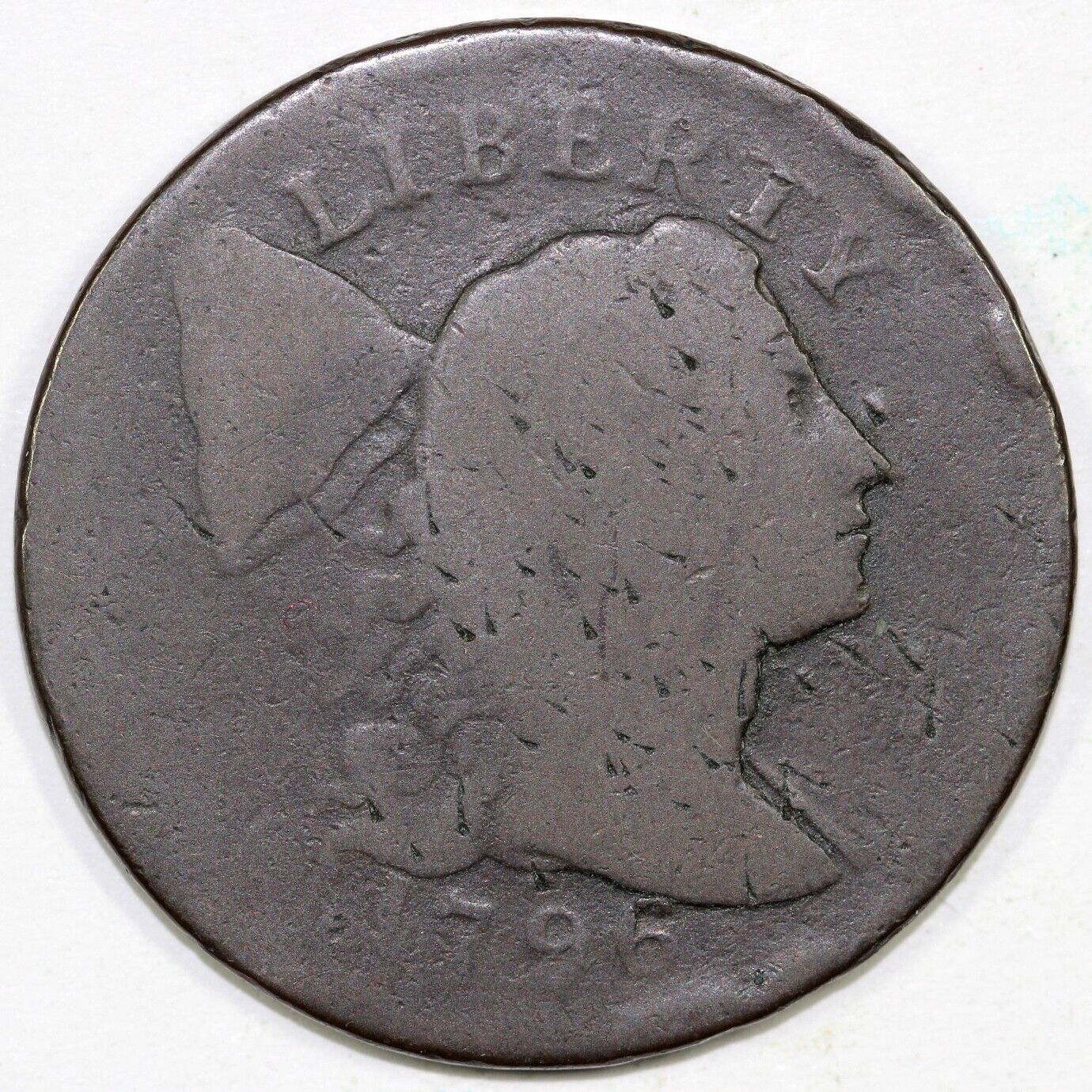 1796 1c S-90 Liberty Cap Large Cent