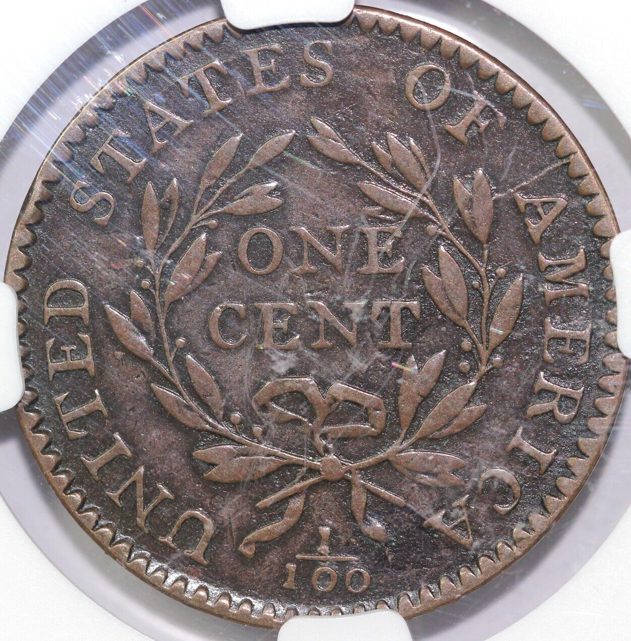 1794 1c S-47 Liberty Cap Large Cent NGC XF DETAILS BURNISHED