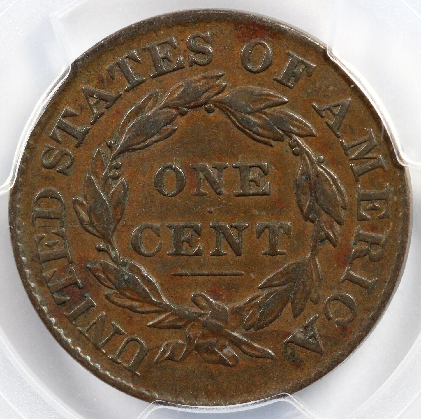 1827 1c Coronet or Matron Head Large Cent PCGS VF 35
