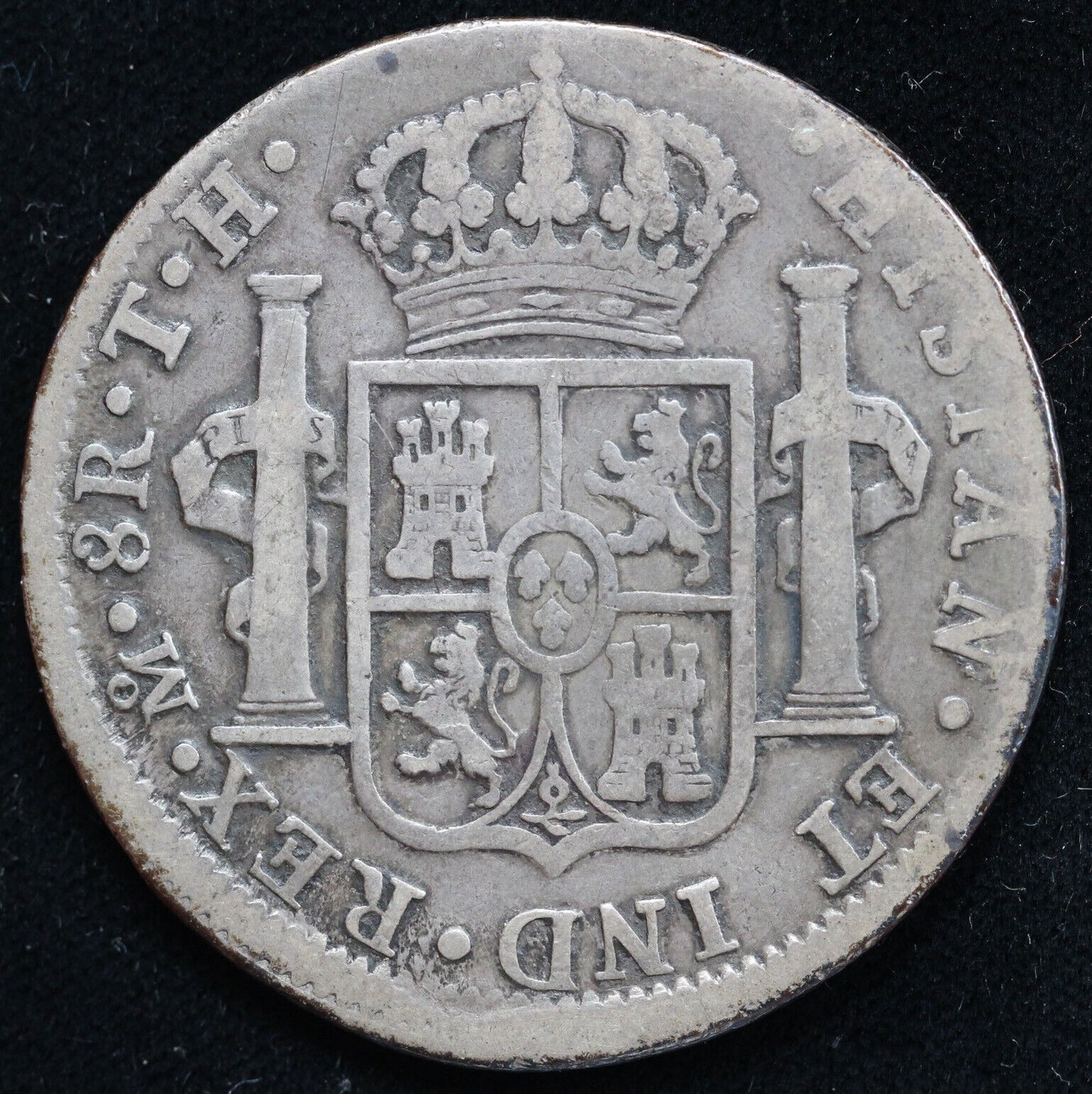 1806 MO TH Double Struck Mexico 8 Reales