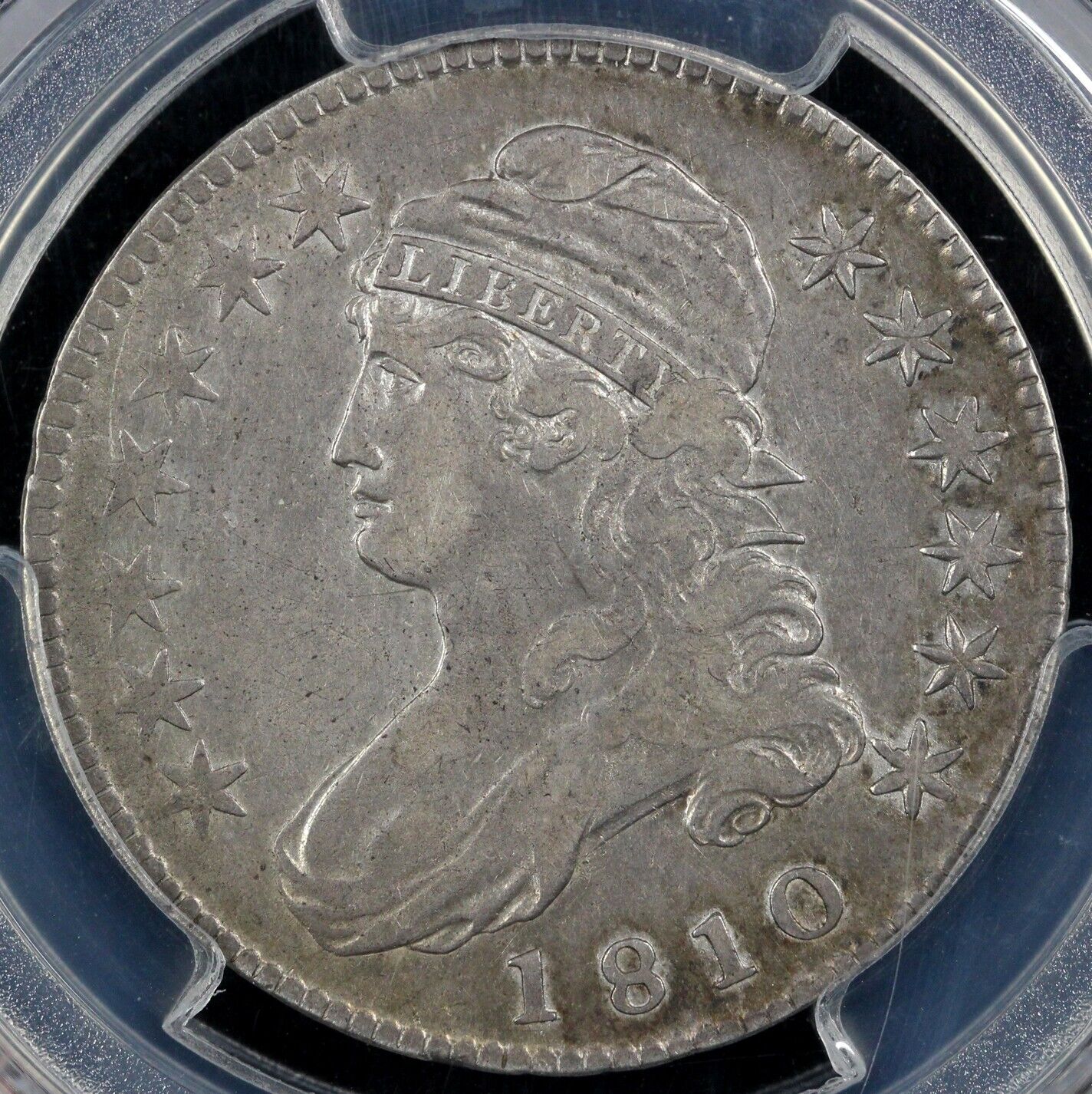 1810 50c Capped Bust Half Dollar PCGS XF 40
