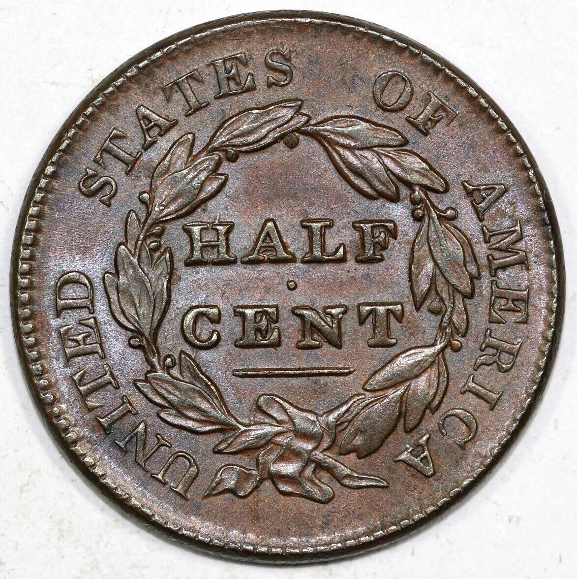1829 1/2c C-1 Classic Head Half Cent