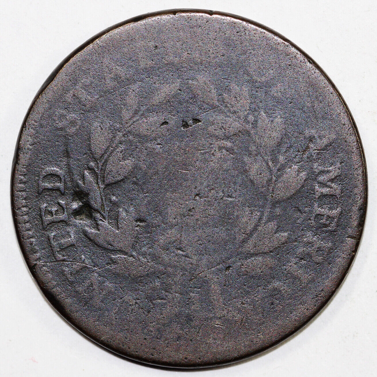 1796 1c S-105 Draped Bust Large Cent
