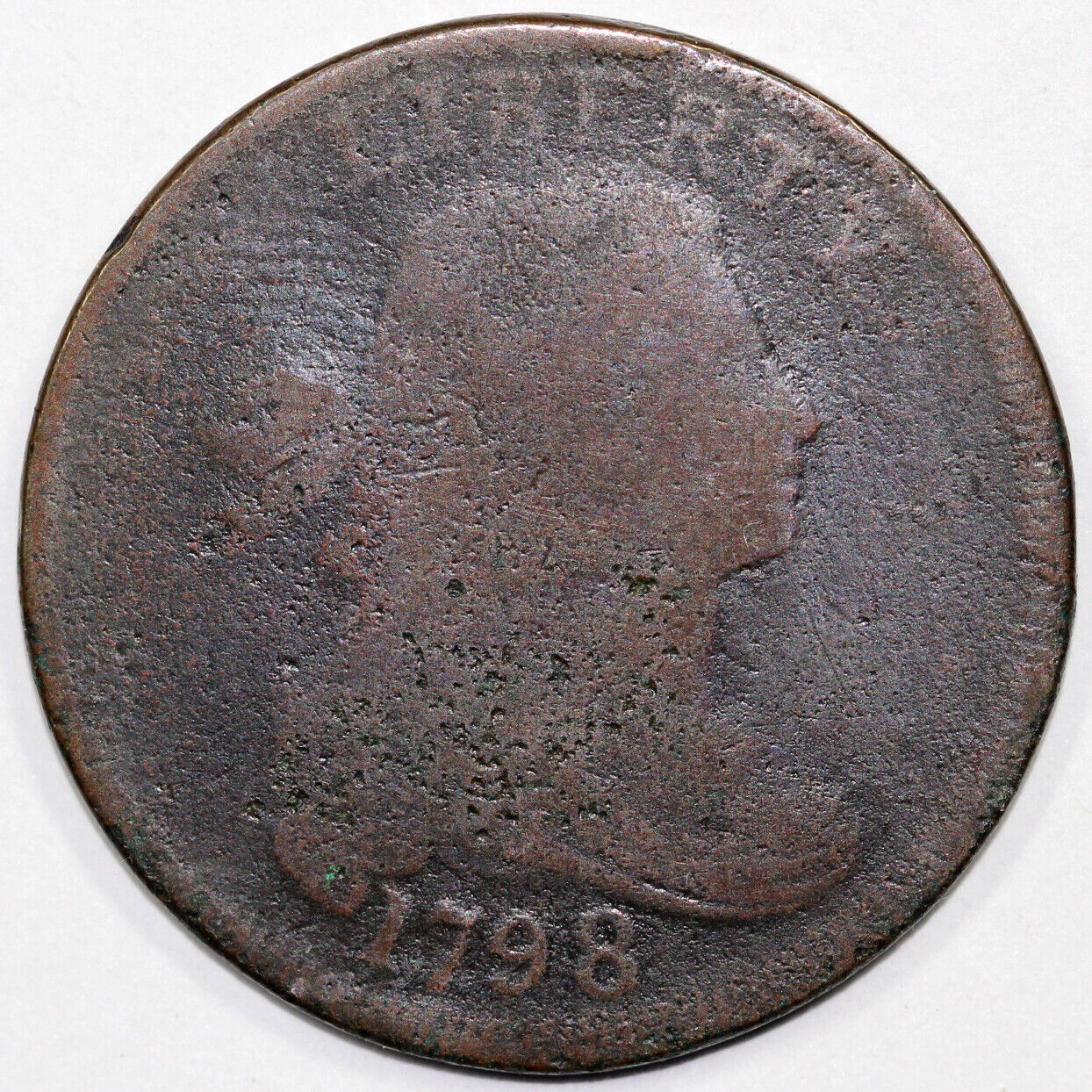 1798 1c S-149 Draped Bust Large Cent