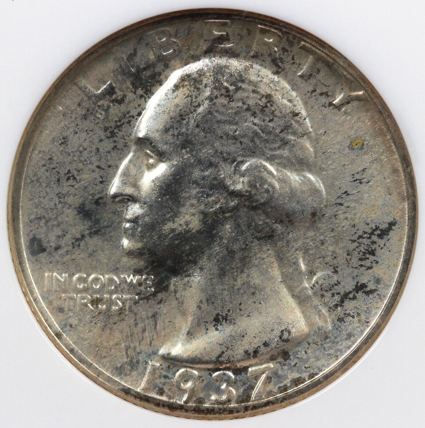 1937 25c Proof Washington Quarter NGC PF 67