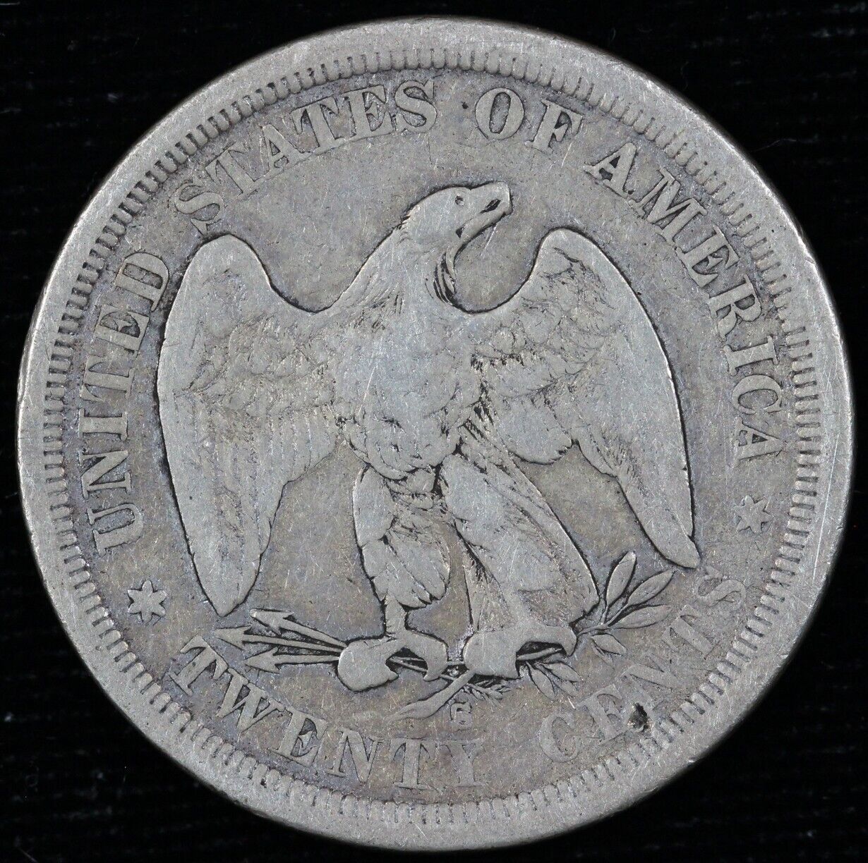 1875-S 20c Seated Liberty Twenty Cent Piece