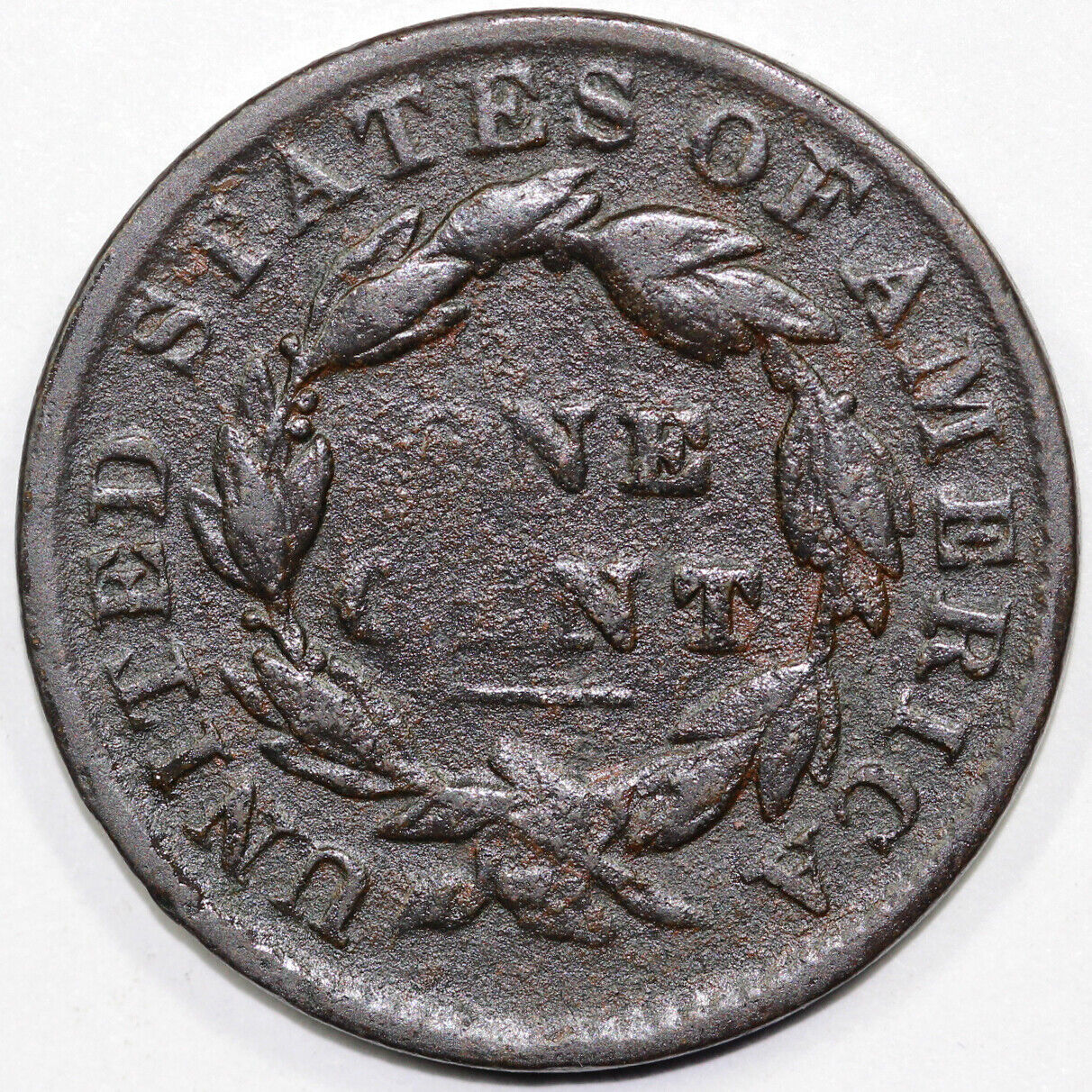 1831 1c N-5 Coronet or Matron Head Large Cent