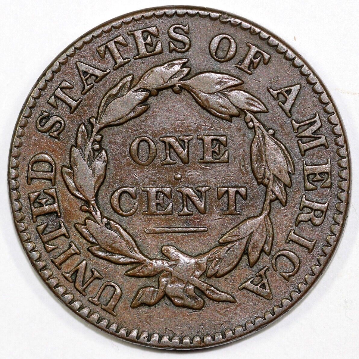 1831 1c N-9 Coronet or Matron Head Large Cent