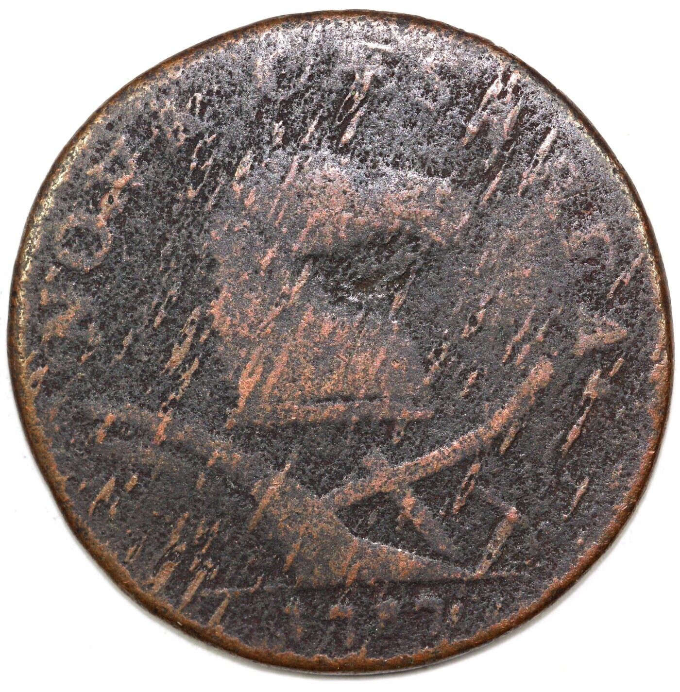 1787 M.53.J New Jersey Colonial Copper Coin