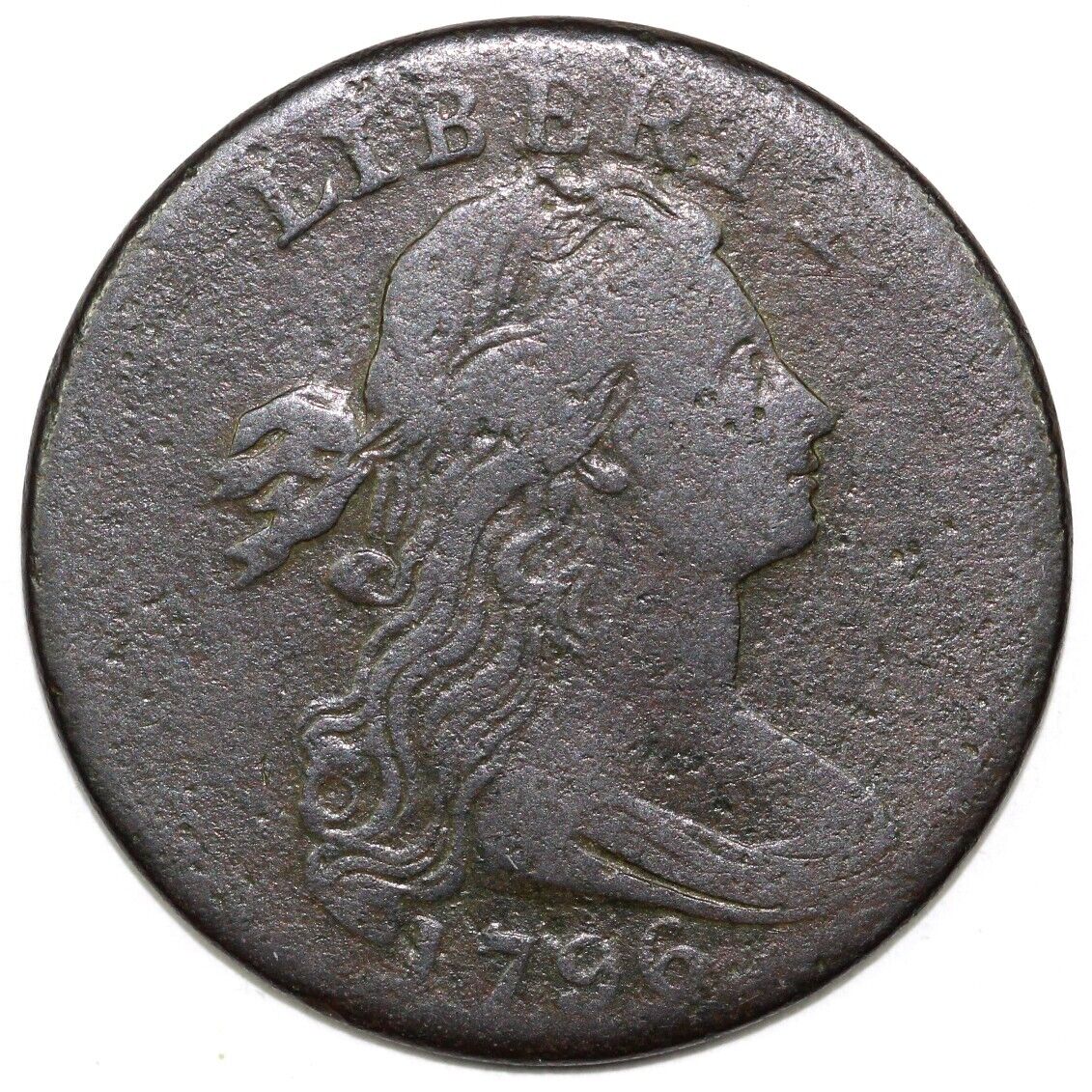 1796 1c S-116 Draped Bust Large Cent EX 2016 EAC Sale