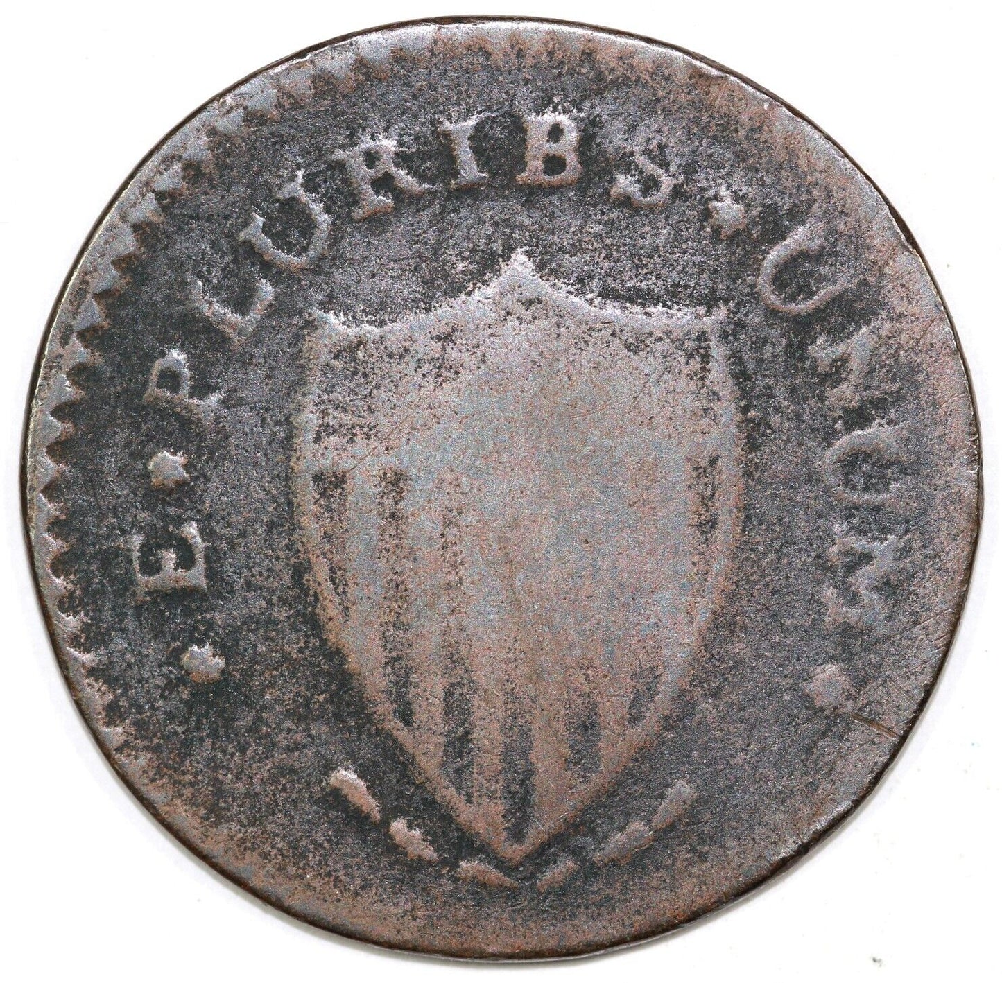 1787 M.60-P New Jersey Colonial Copper Coin