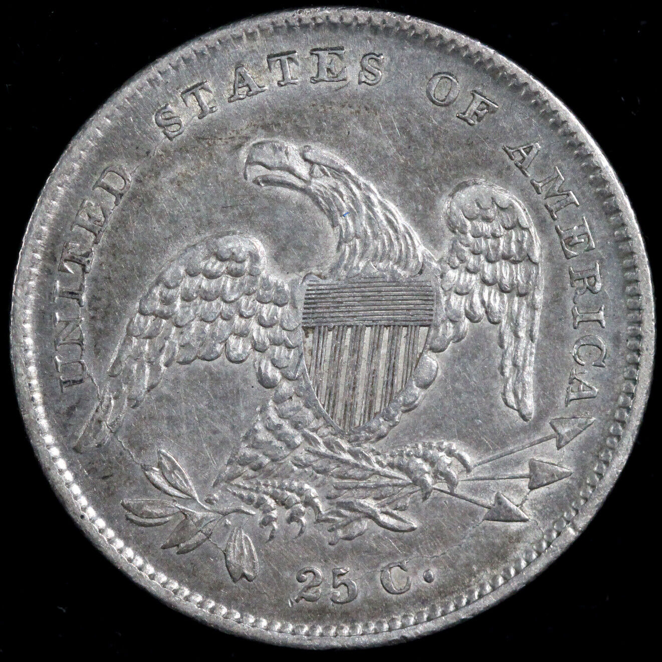 1831 25c Capped Bust Quarter *Scratches*