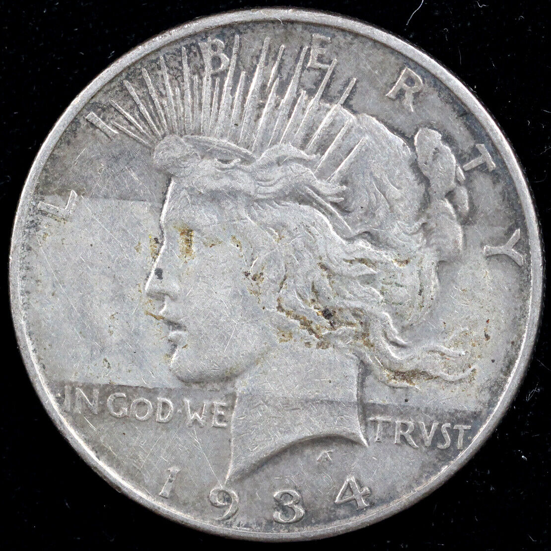 1934-D $1 Peace Dollar