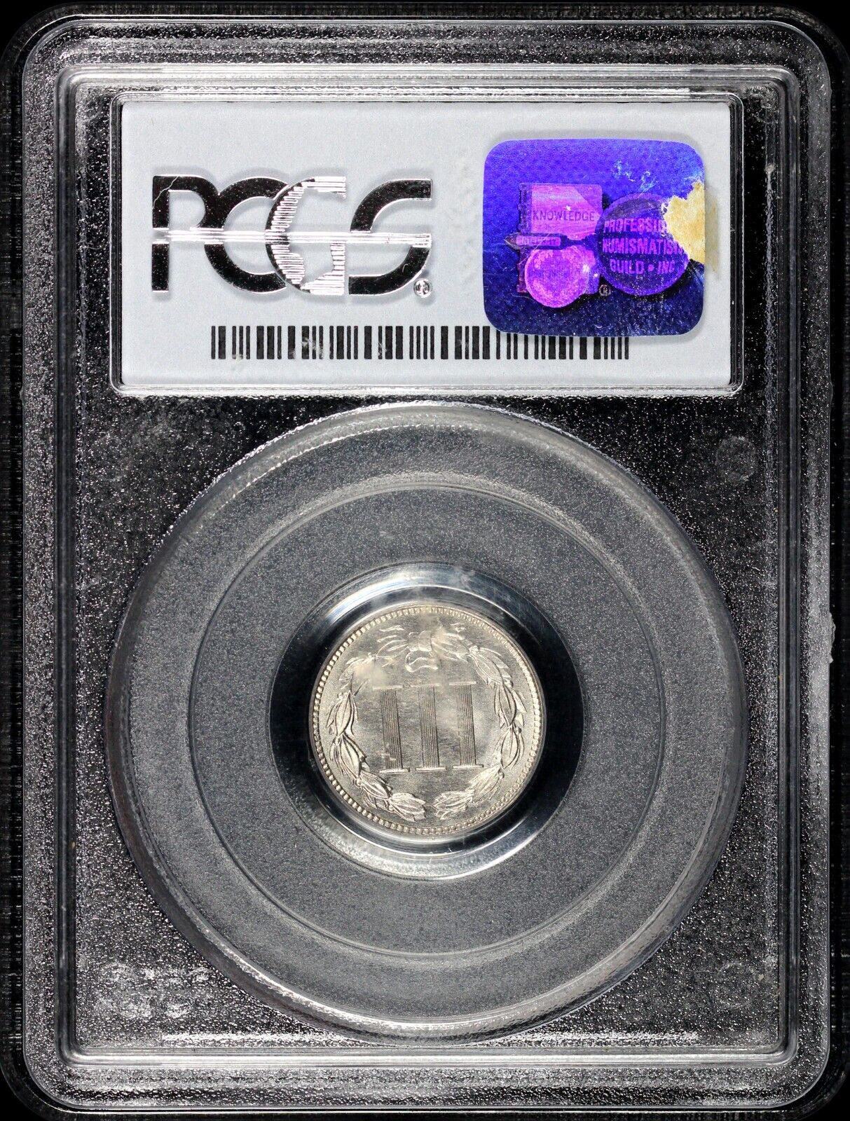 1880 3cn Proof Three Cent Nickel PCGS PR 66