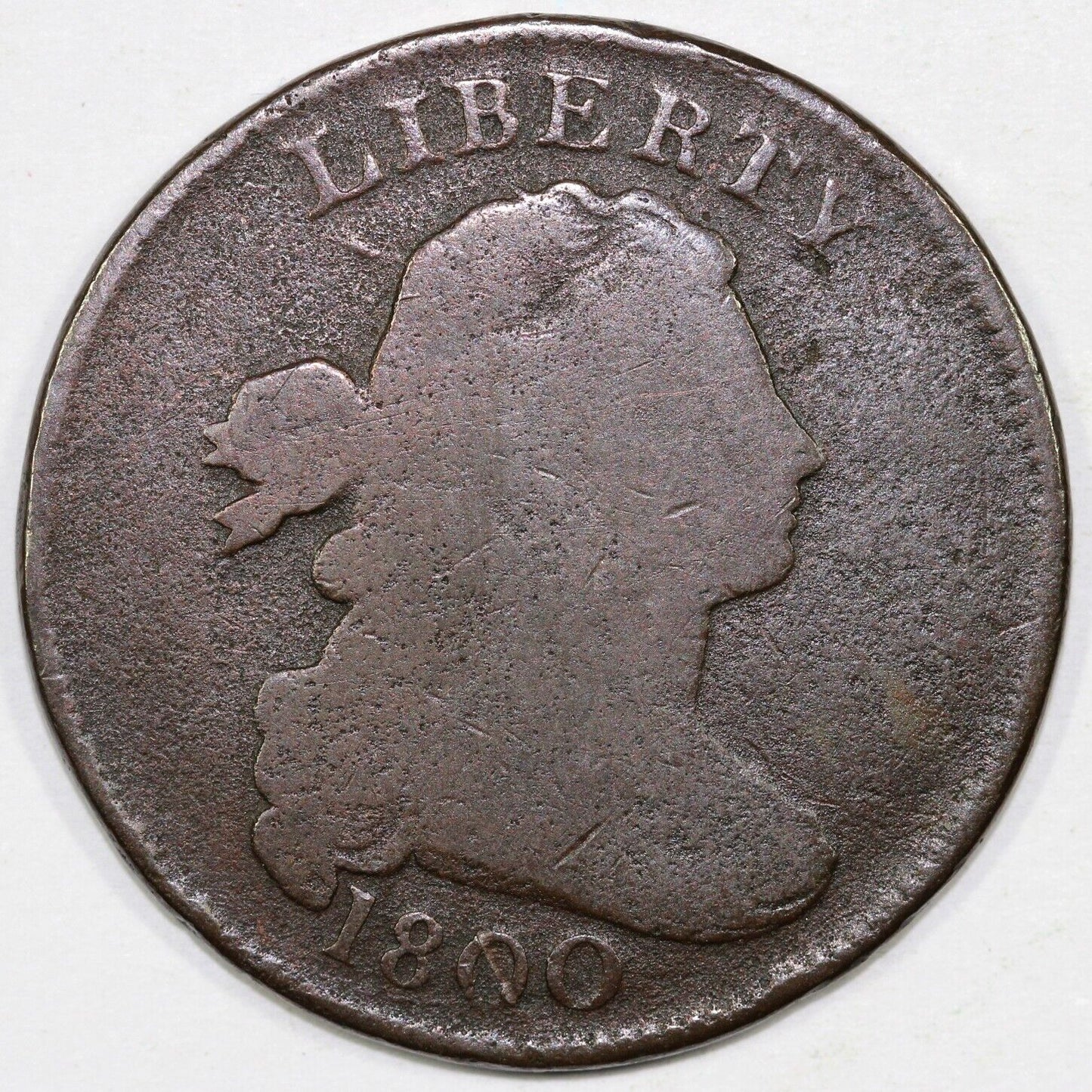 1800 1c S-211 Draped Bust Large Cent