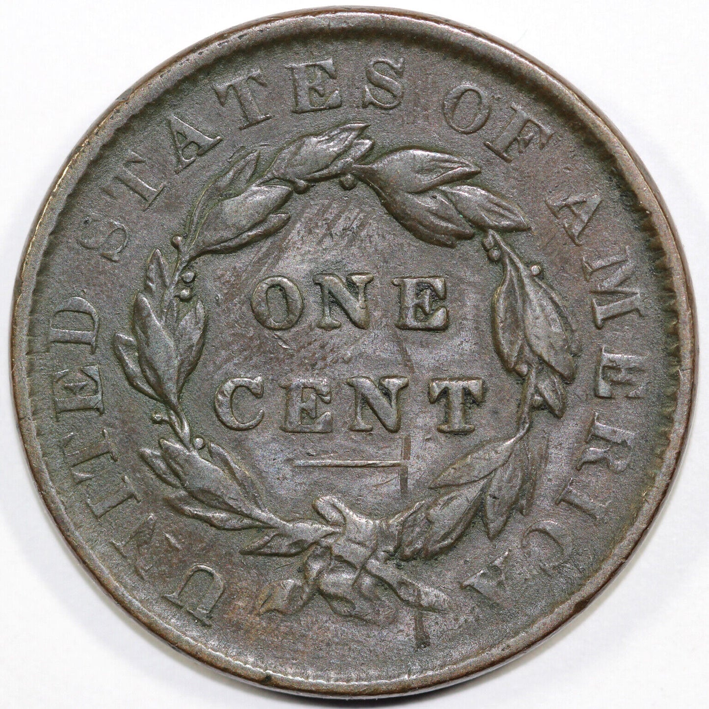 1835 1c Matron Head Large Cent