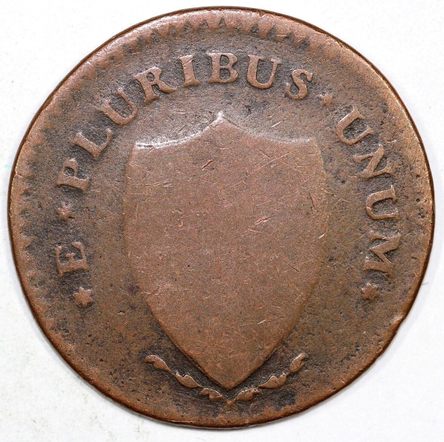 1787 M.63-S New Jersey Colonial Copper Coin