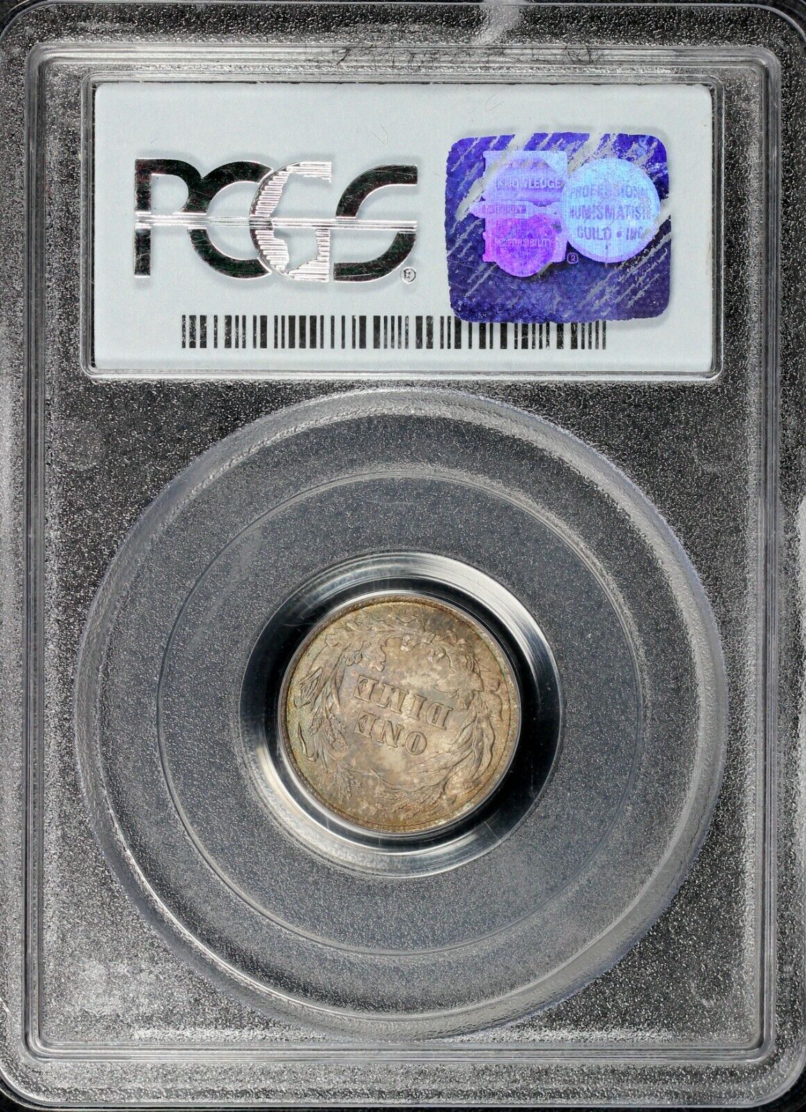 1892 10c Barber Dime PCGS MS 65