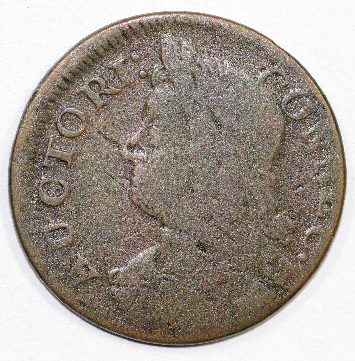 1787 1c M.16-M Connecticut Colonial Copper Coin