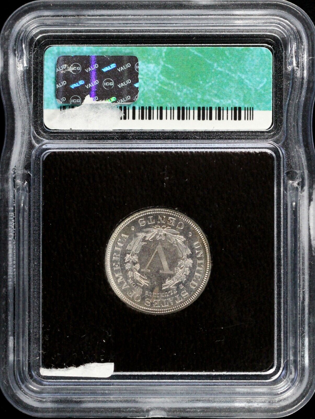 1891 5c Proof Liberty Nickel ICG PR 64