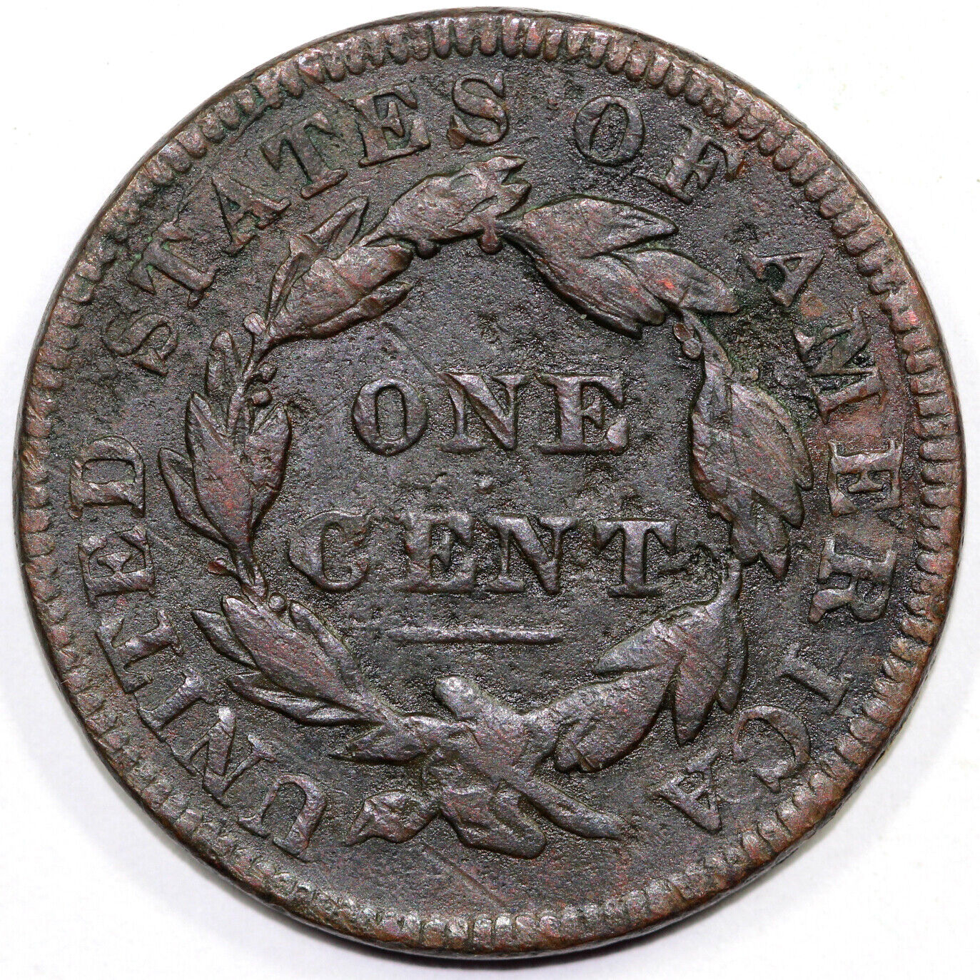 1835 1c N-10 Matron Head Large Cent