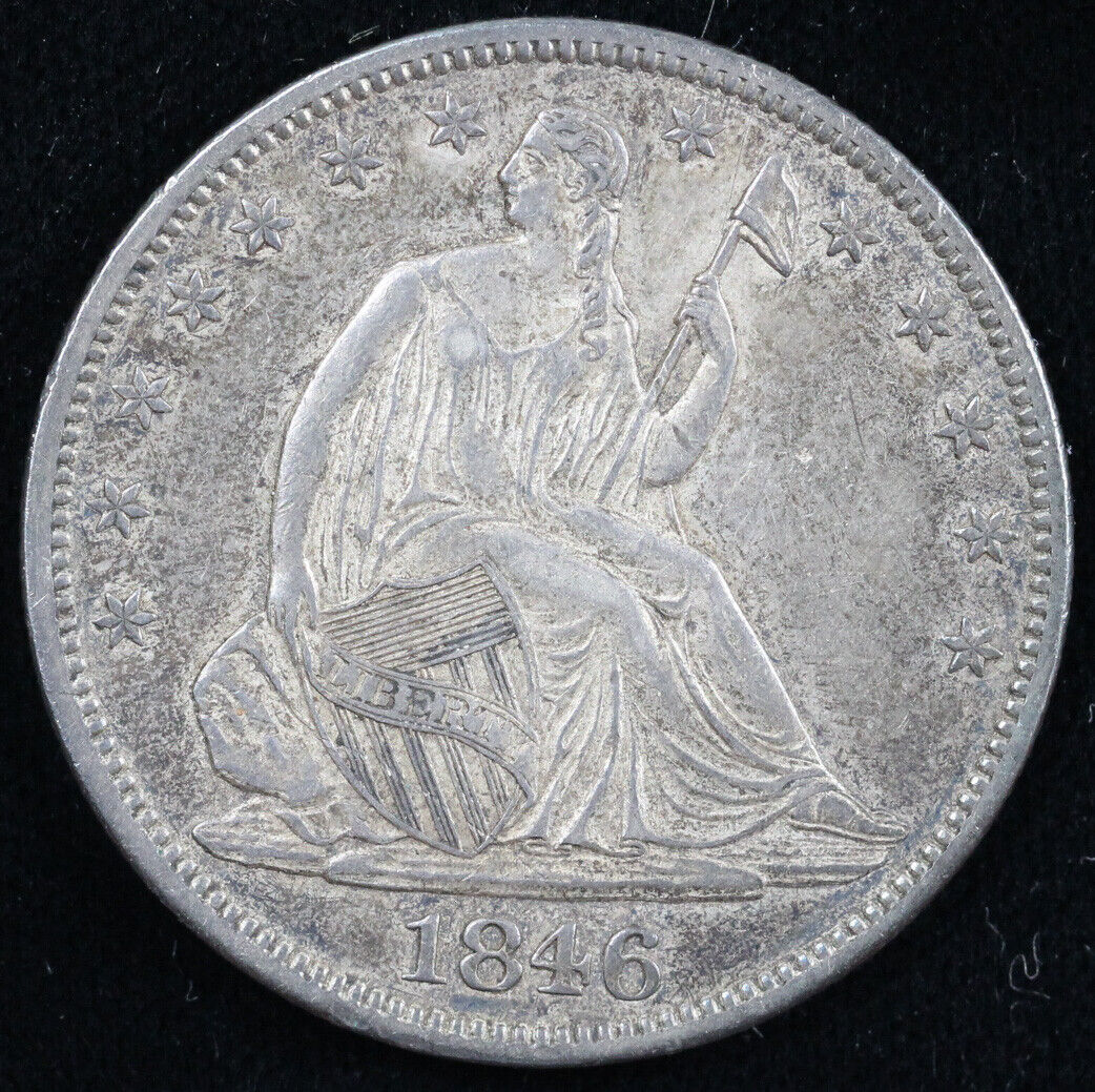 1846 50c Seated Liberty Half Dollar