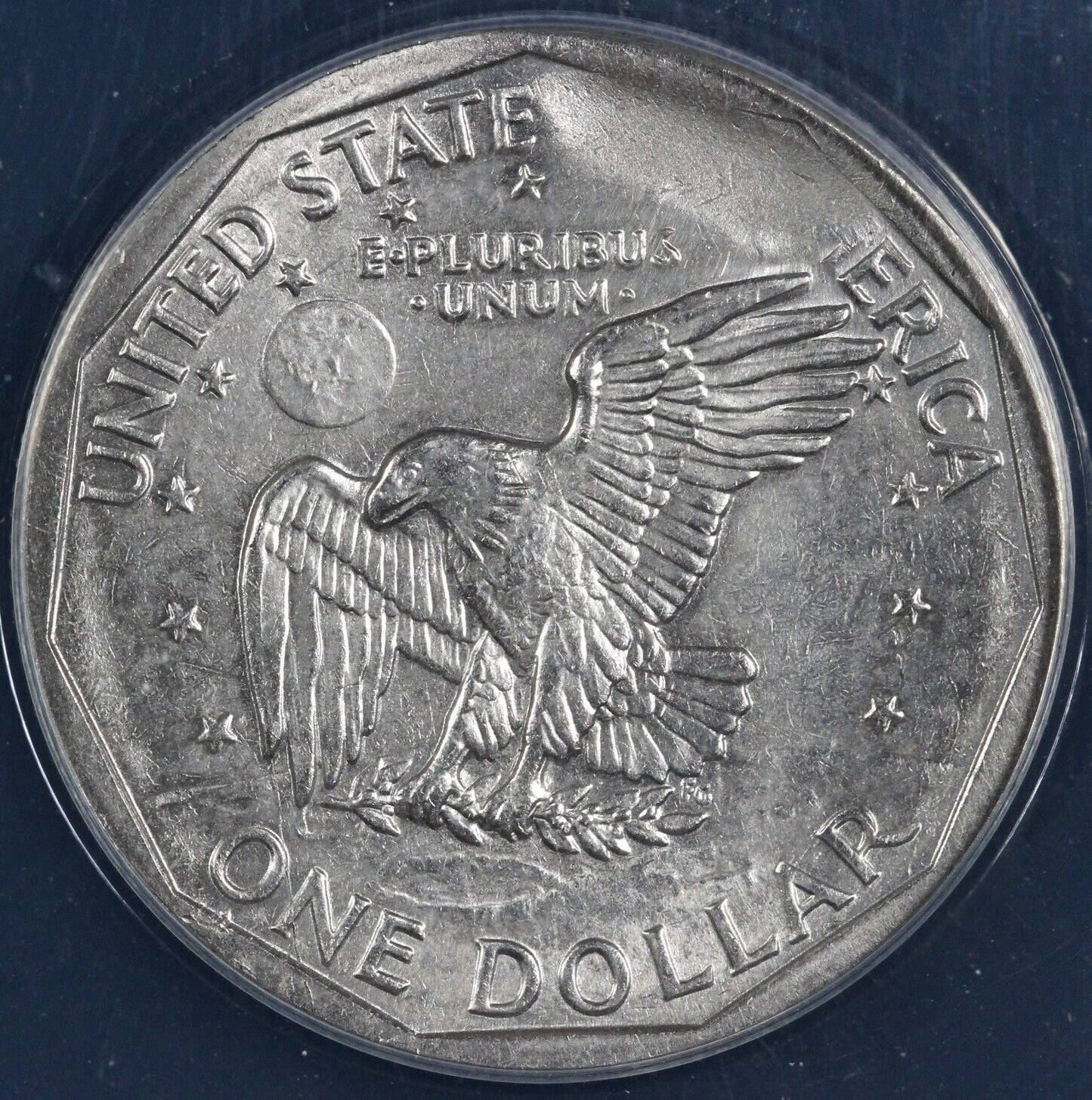 No Date Susan B. Anthony Dollar MAJOR DIE BREAK ANACS MS 64