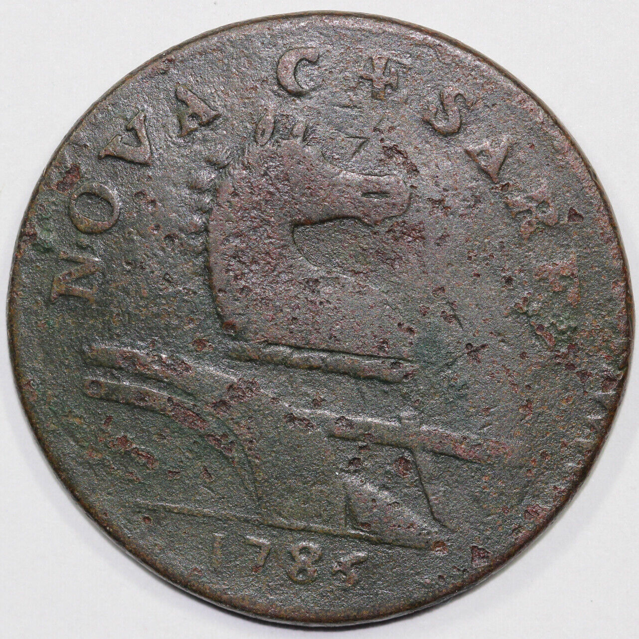 1786 1c M.15-J New Jersey Colonial Copper