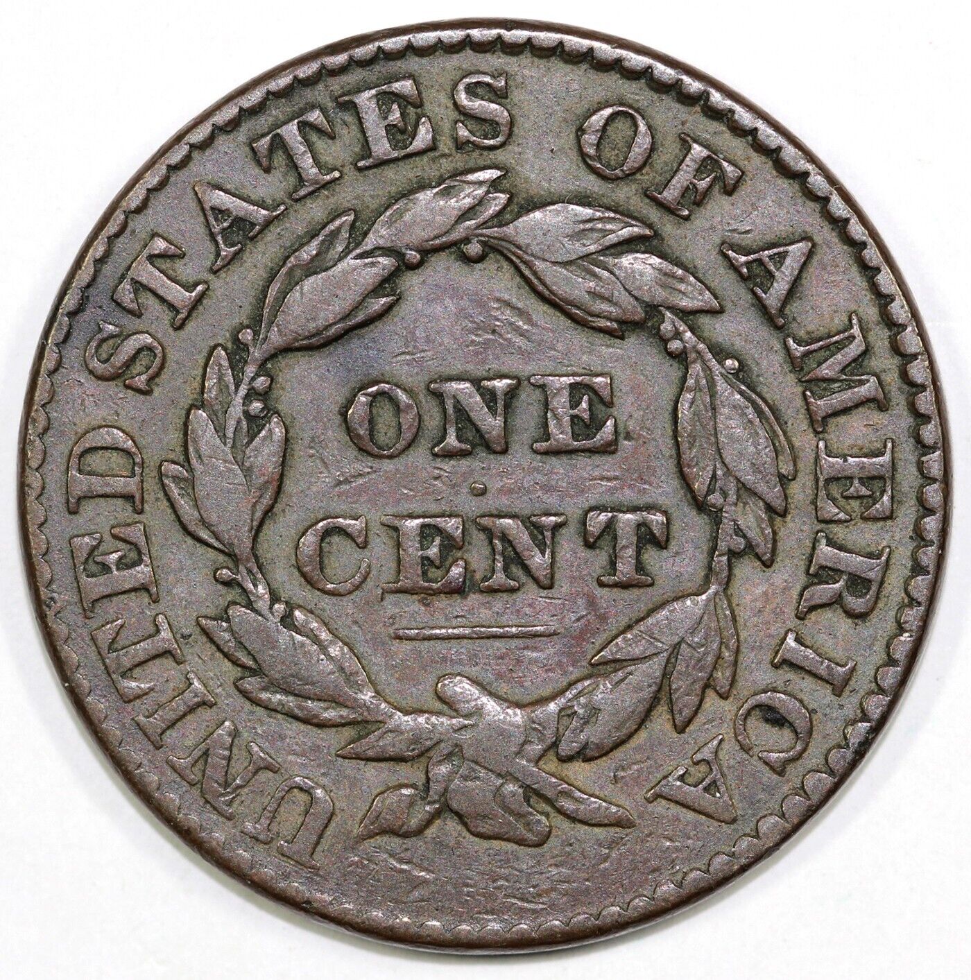 1831 1c N-7 Coronet or Matron Head Large Cent
