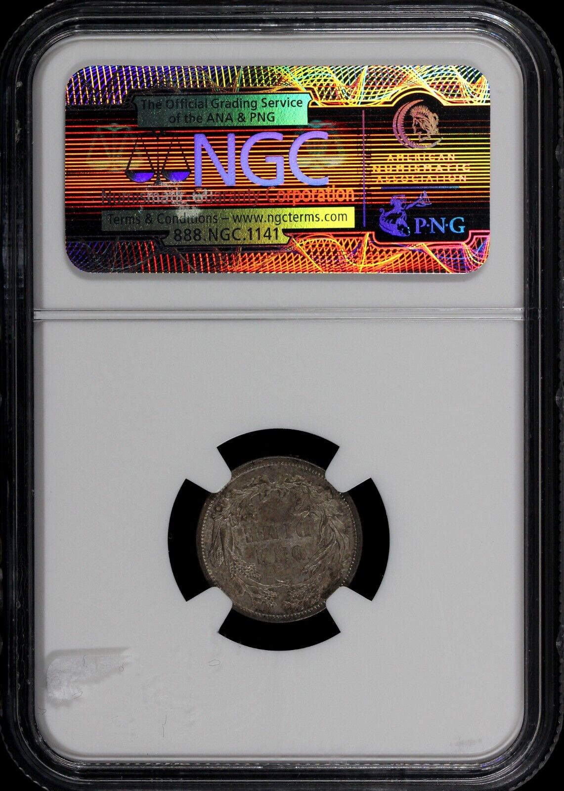 1886 10c Seated Liberty Dime NGC MS 65
