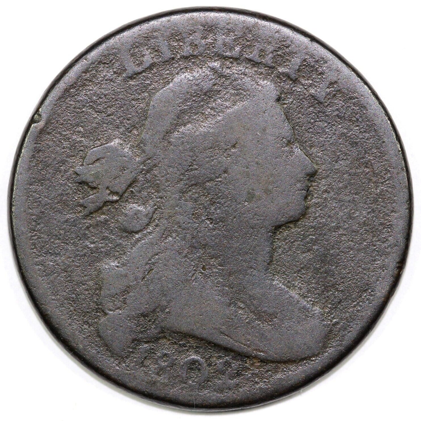 1802 1c S-233 Draped Bust Large Cent