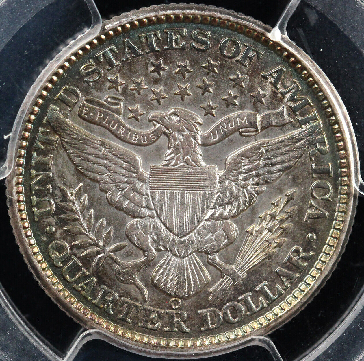 1892-O 25c Barber Quarter PCGS MS 63