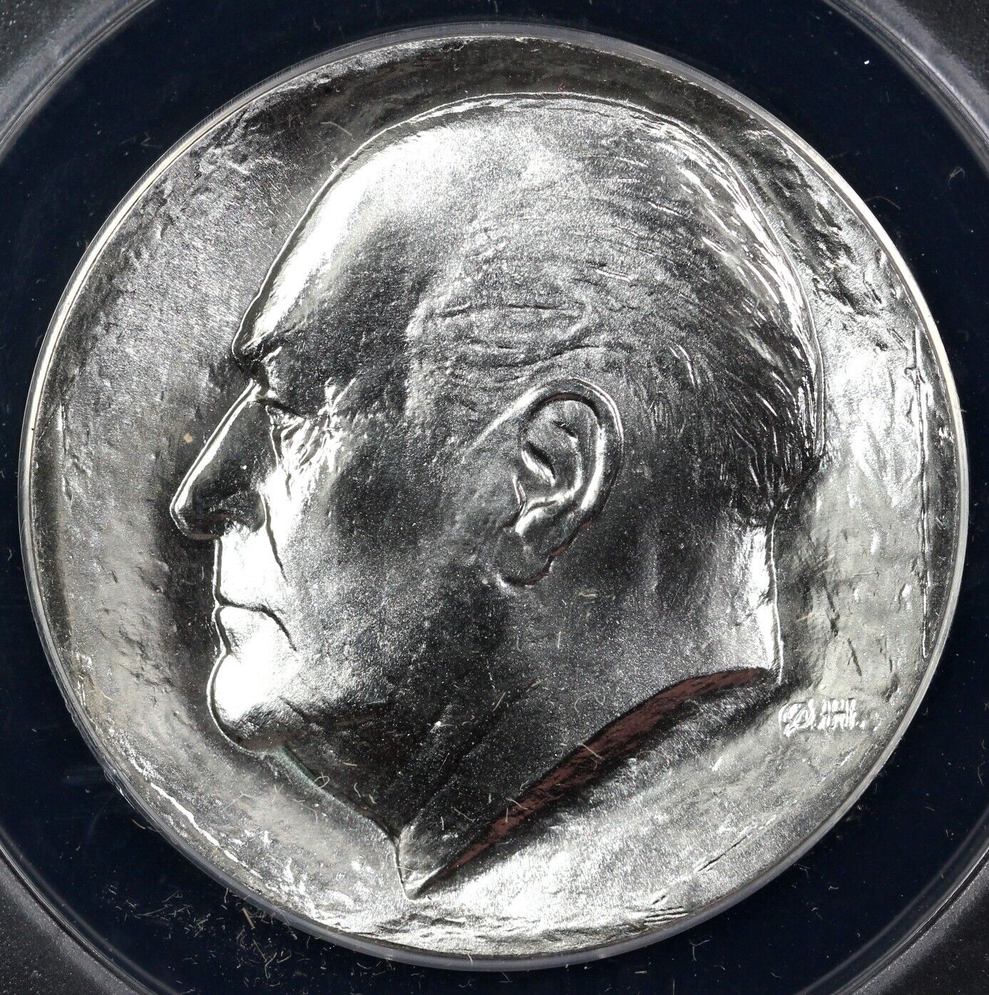 1978 50k Silver Norway Fifty Kroner ANACS MS 68
