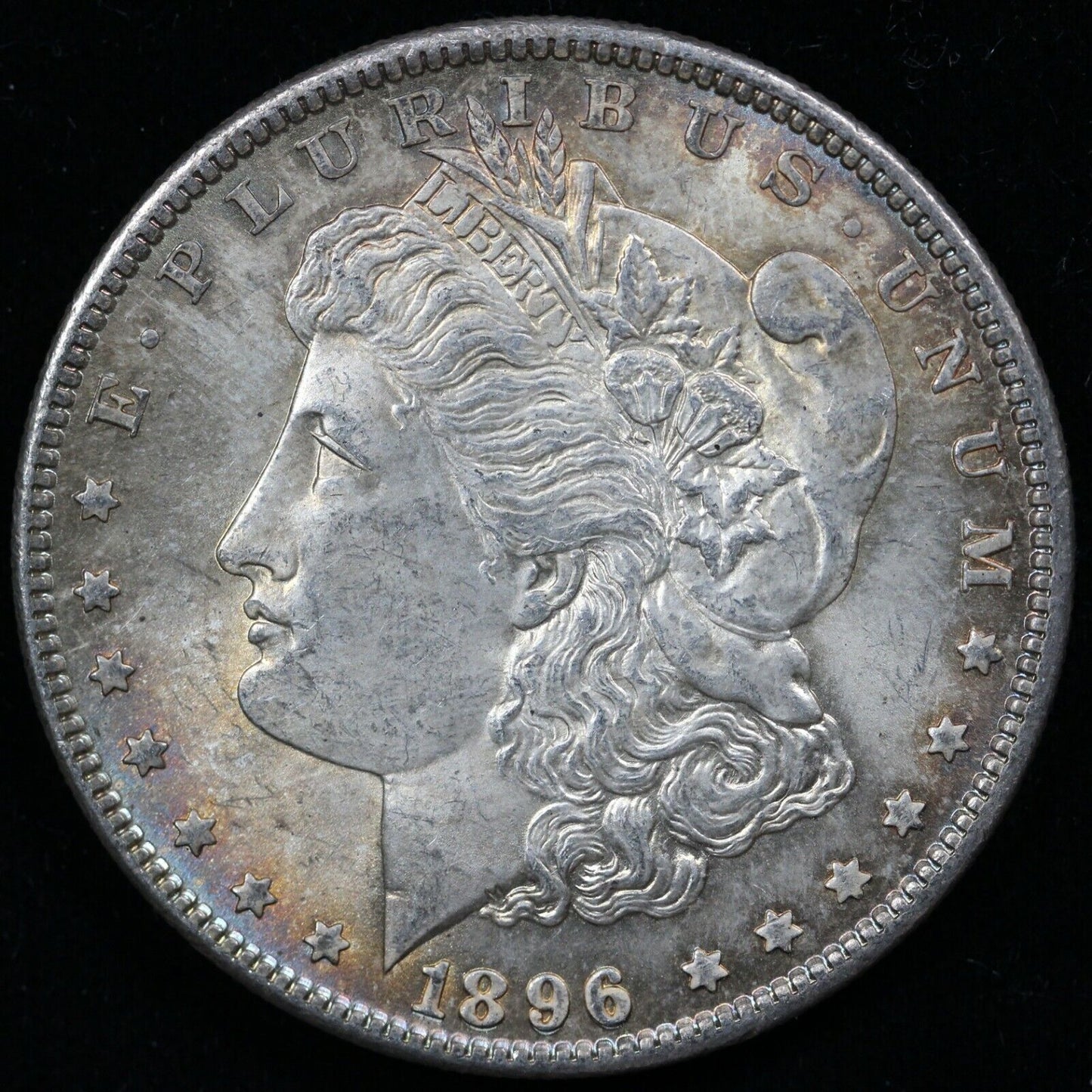 1896 $1 Morgan Dollar *Beautiful Color*