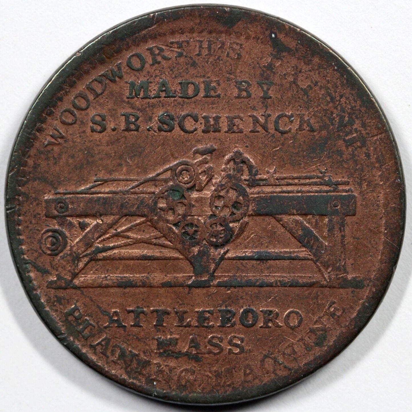 1834 HTT-157 New York Hard Times Token