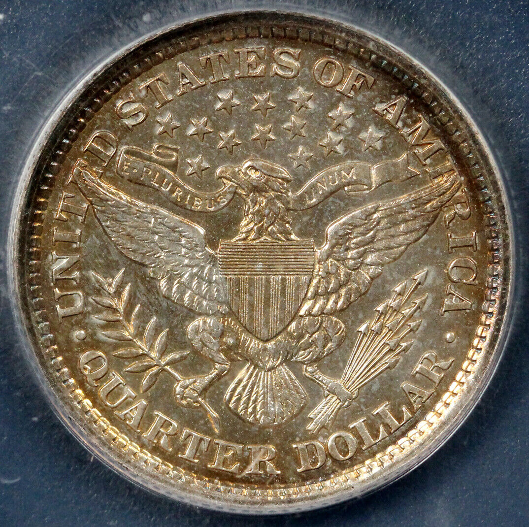1895 25c Proof Barber Quarter ICG PR 65
