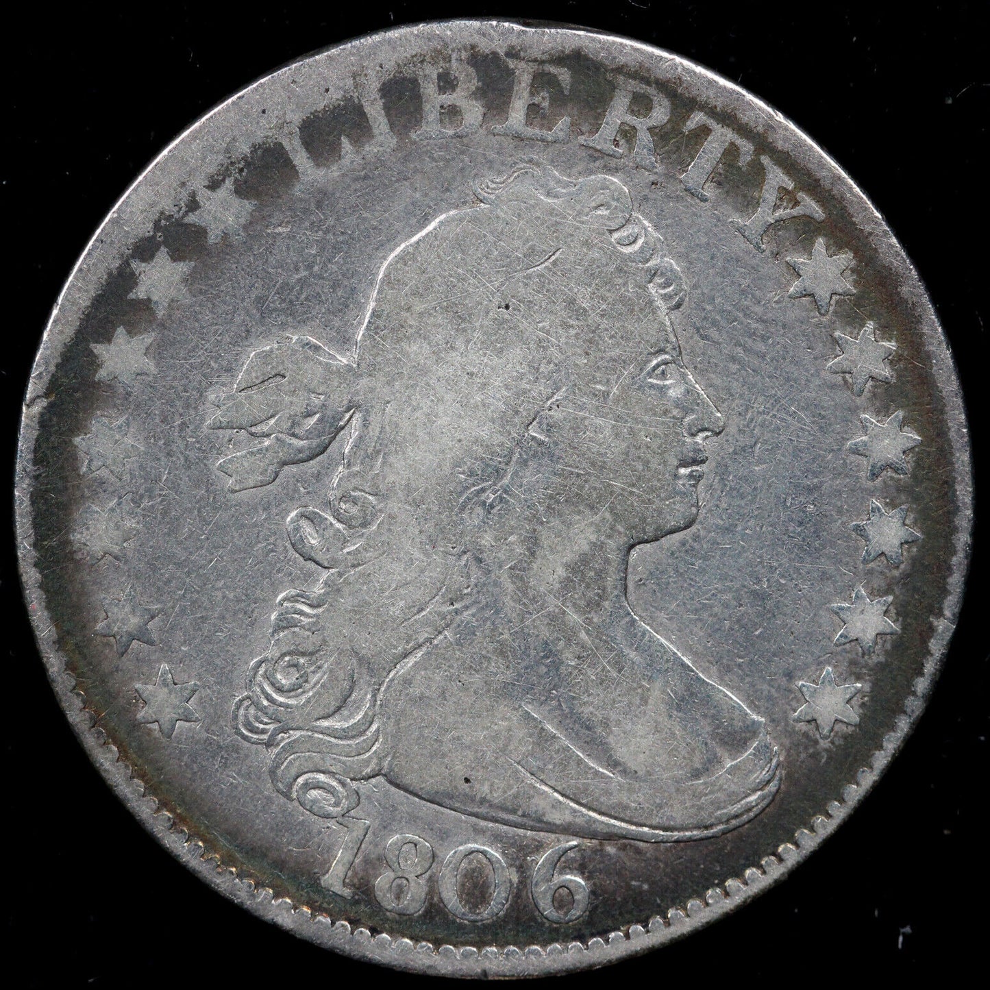 1806 25c Draped Bust Quarter