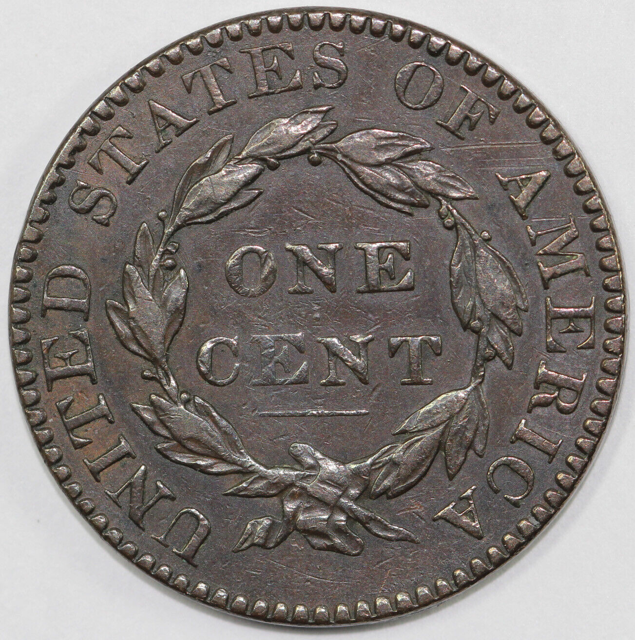 1822 1c N-9 Coronet or Matron Head Large Cent