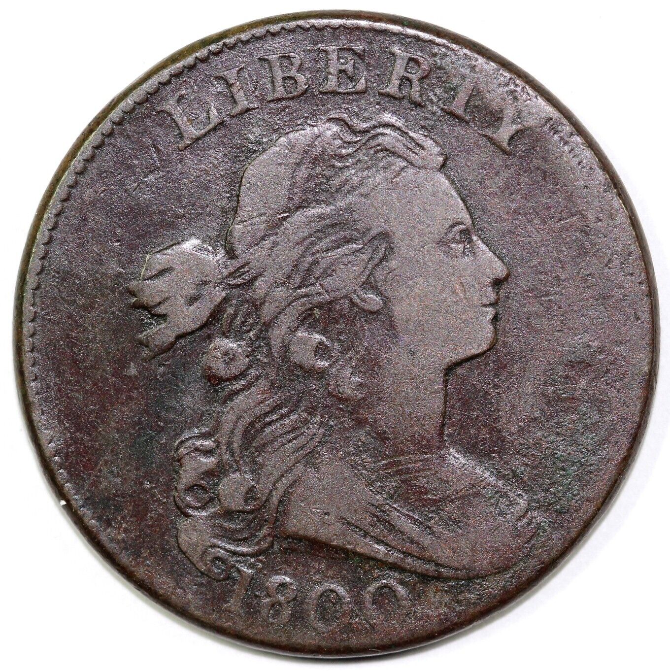 1800 1c Draped Bust Large Cent
