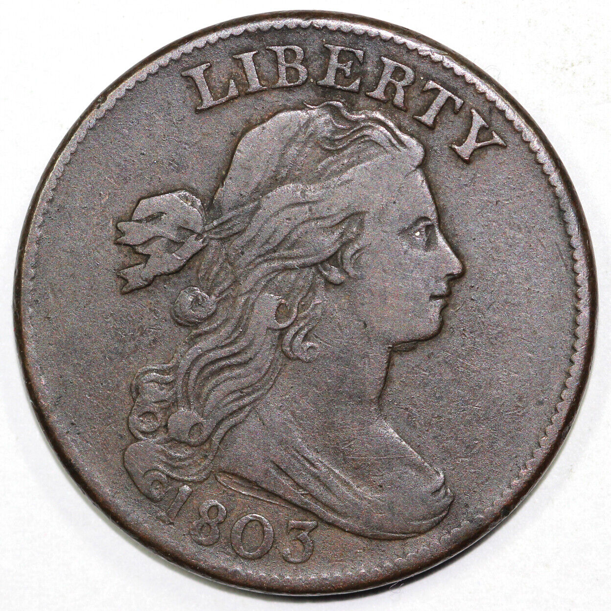 1803 1c S-247 Draped Bust Large Cent