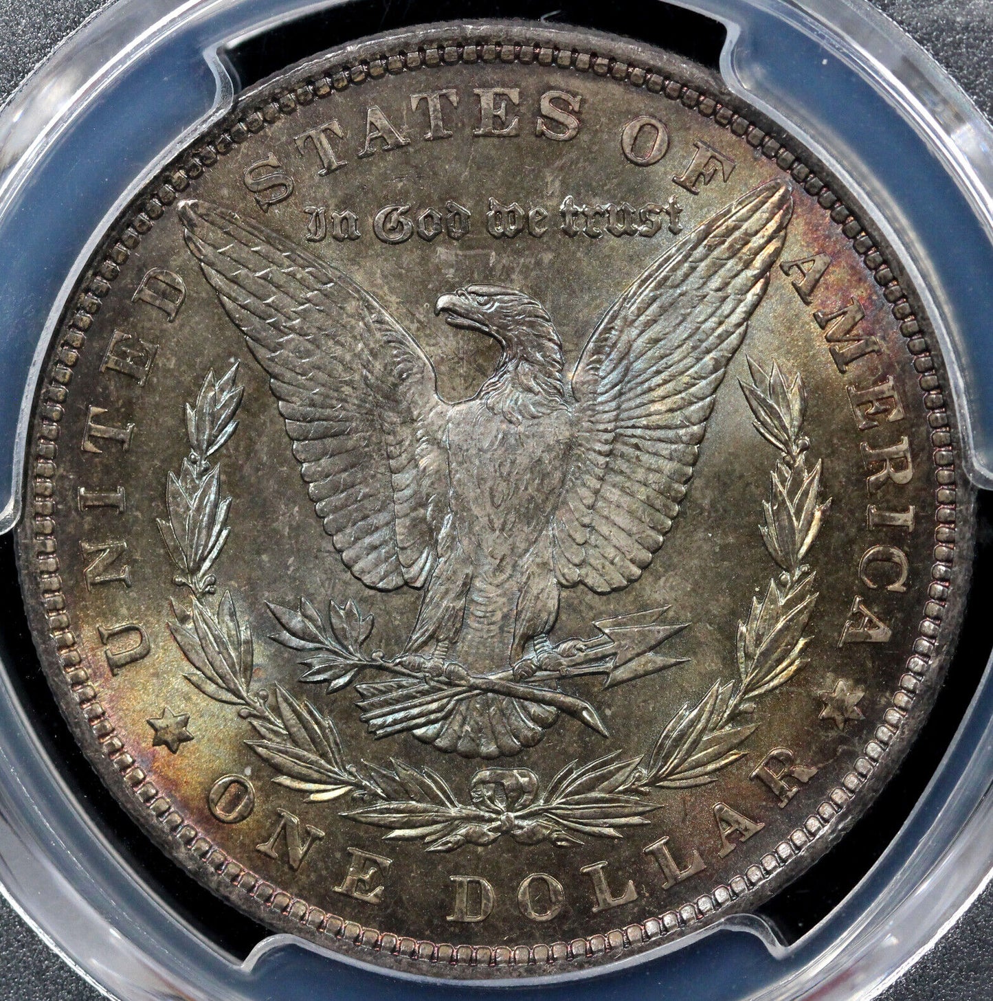 1896 $1 Morgan Dollar PCGS MS 62