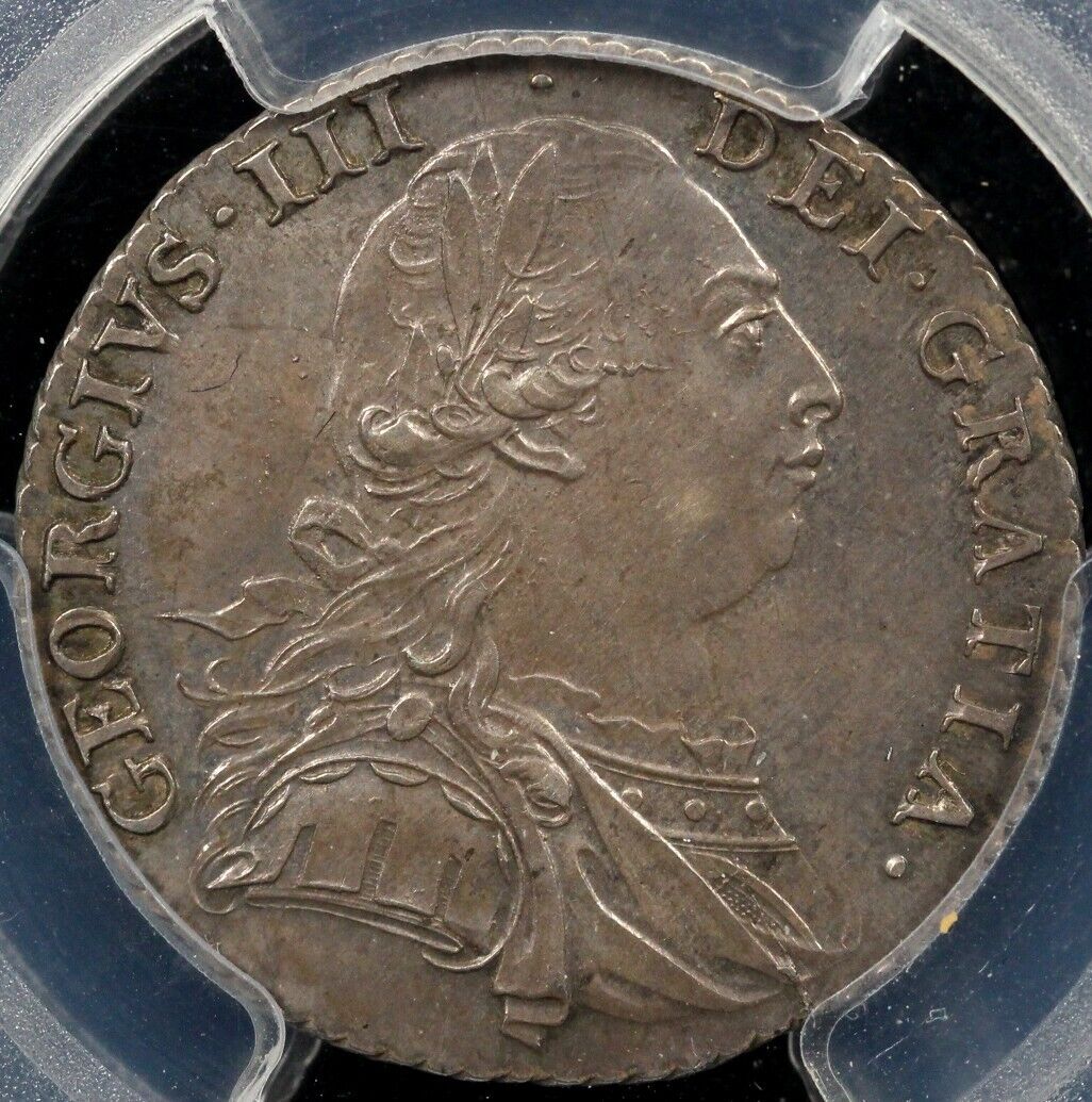 1787 S-3746 With Hearts Great Britain Shilling PCGS MS 62