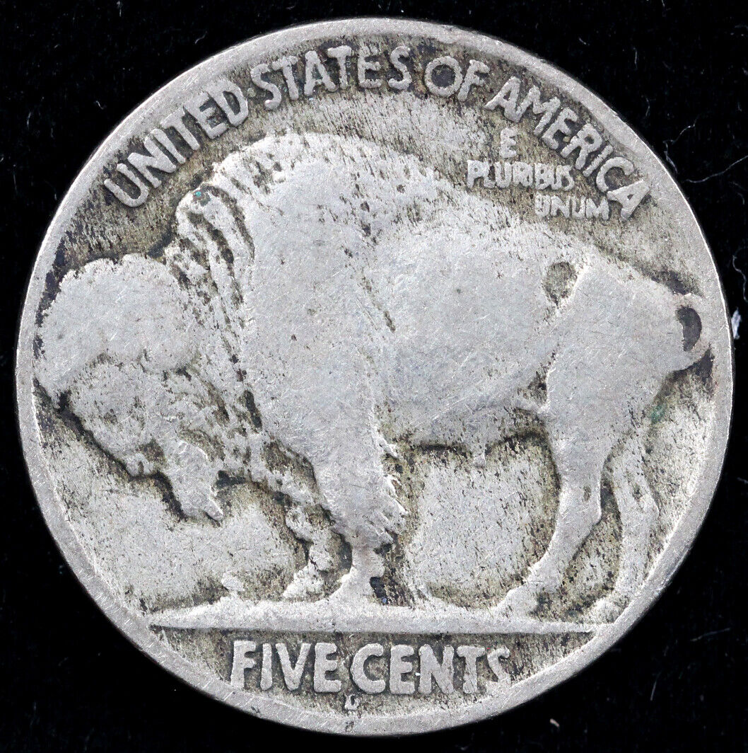 1919-D 5c Buffalo Nickel