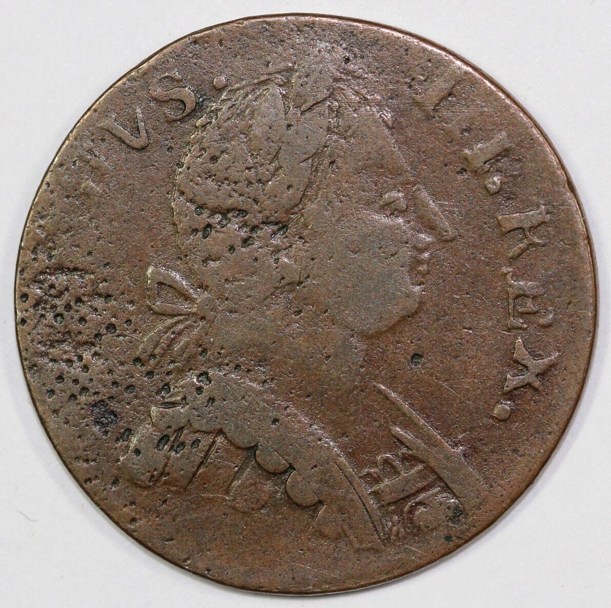 1787 1/2p V.17-87b Machins Mills Colonial Half Penny