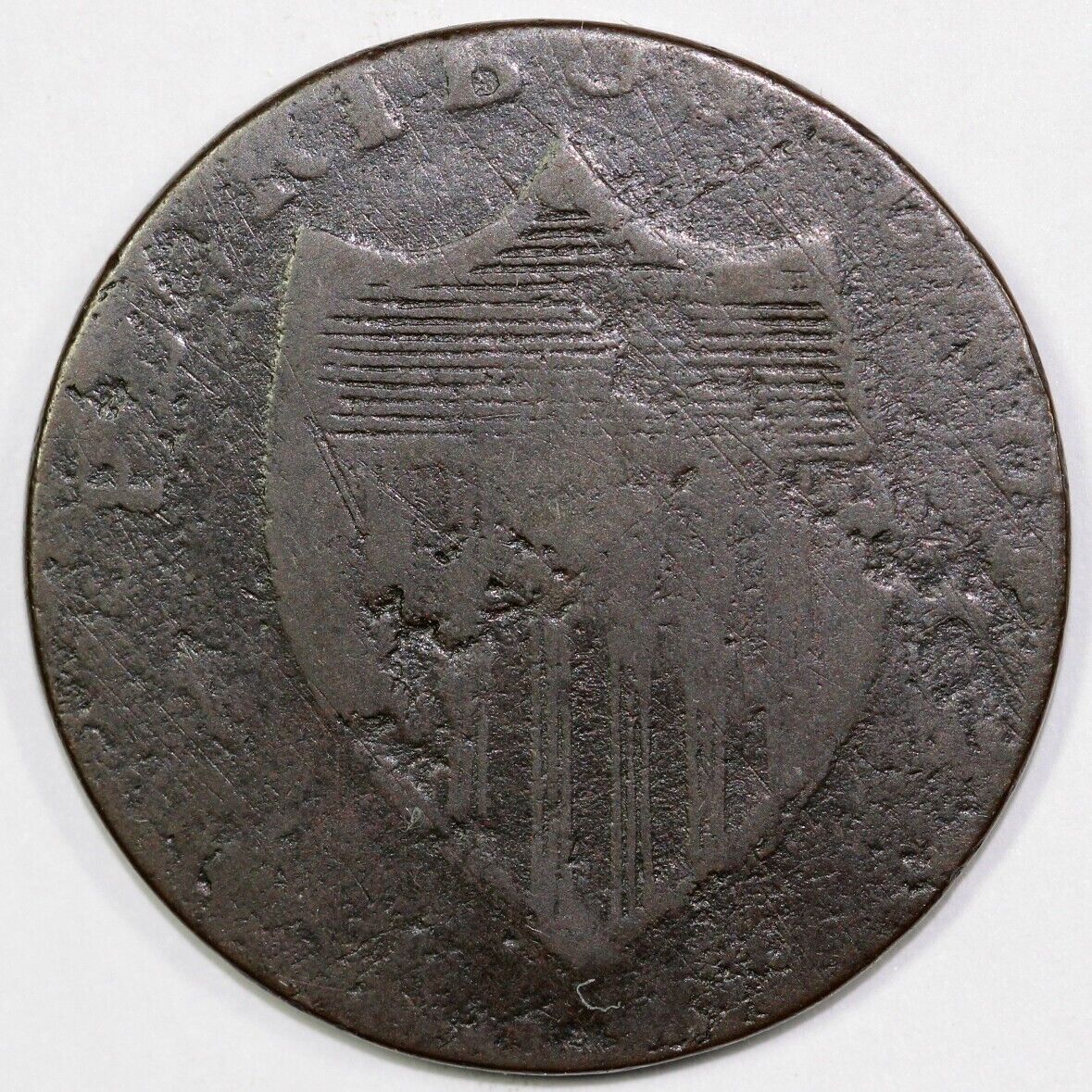 1787 M.37-J New Jersey Colonial Copper Coin