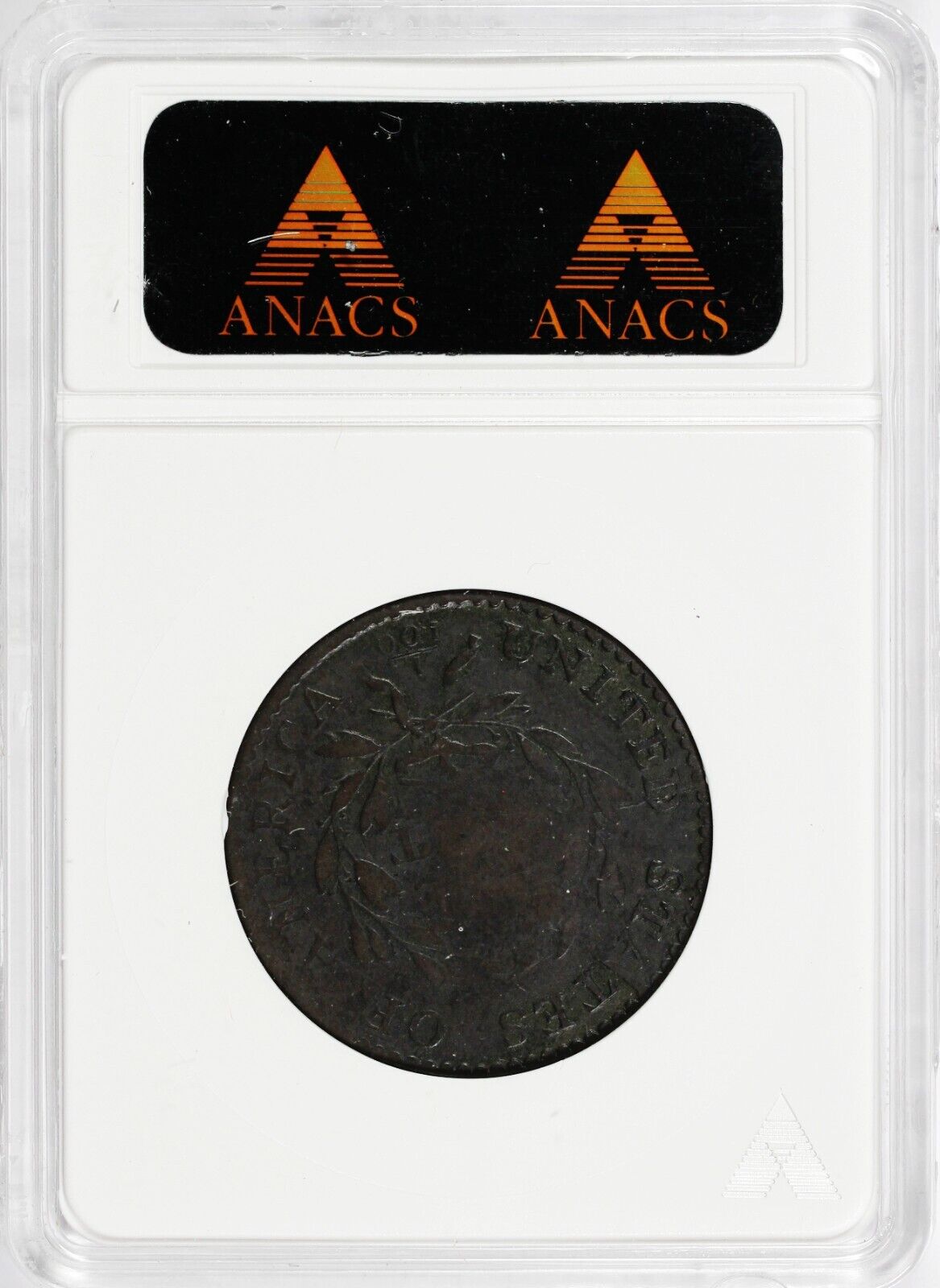 1794 1c S-41 Liberty Cap Large Cent ANACS F 12