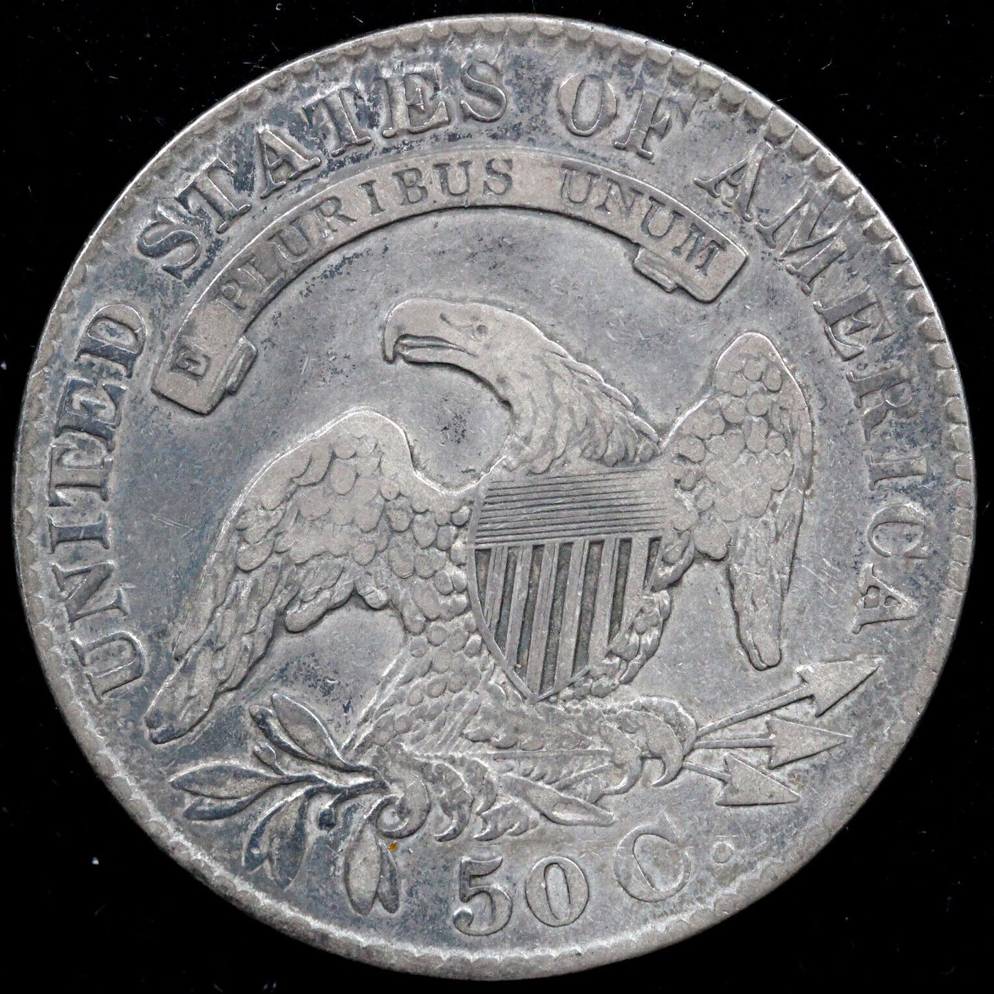1829 50c O-112a Capped Bust Half Dollar